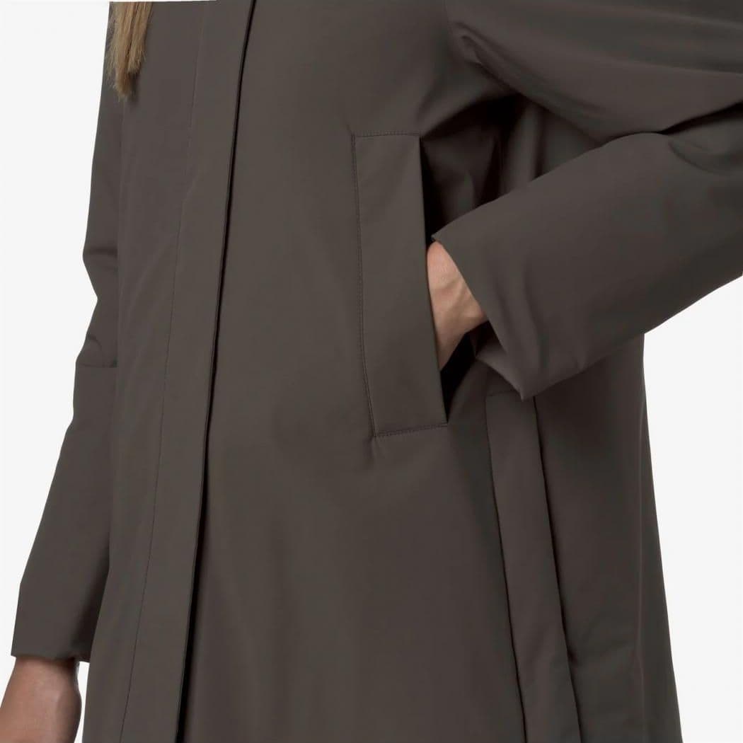 K-Way Piumino Donna K-way Marla St Warm K7125LW-XRG Black olive da donna in Giacche Drestige - Casamassima, commercioVirtuoso.it
