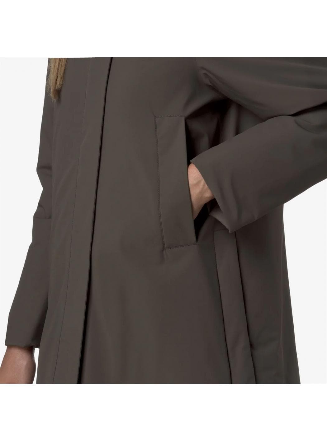 K-Way Piumino Donna K-way Marla St Warm K7125LW-XRG Black olive da donna in Giacche Drestige - Casamassima, commercioVirtuoso.it