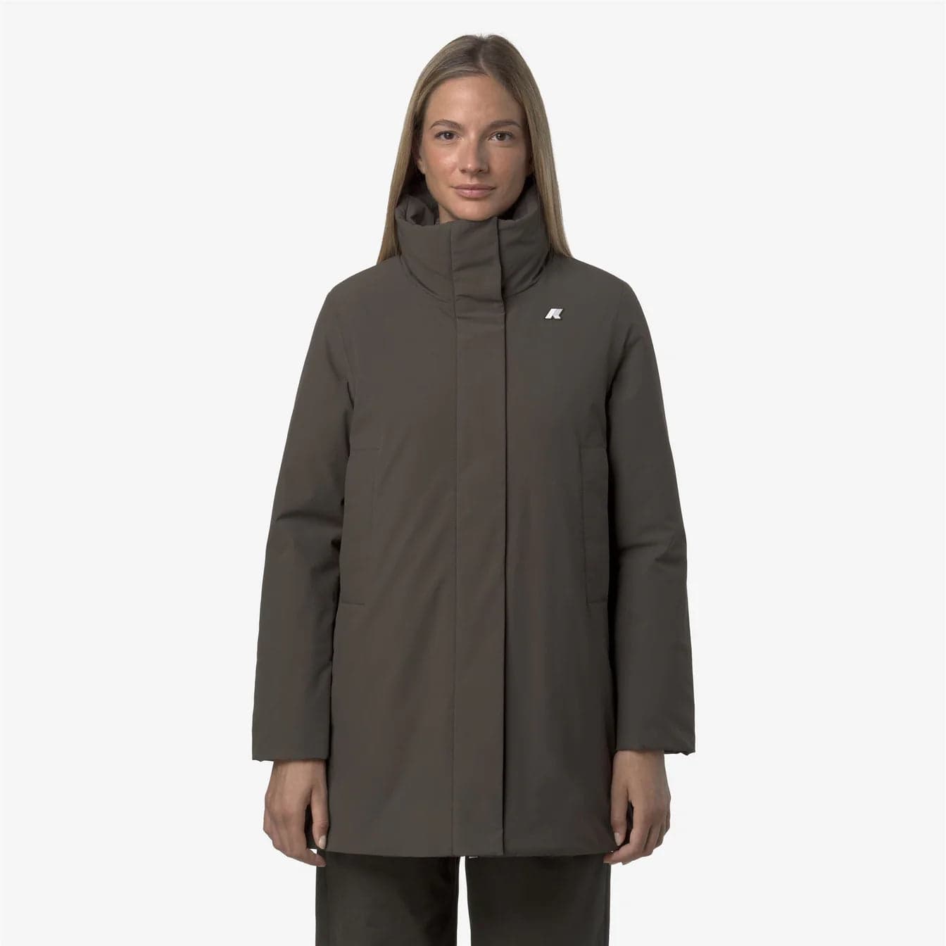 K-Way Piumino Donna K-way Marla St Warm K7125LW-XRG Black olive da donna in Giacche Drestige - Casamassima, commercioVirtuoso.it