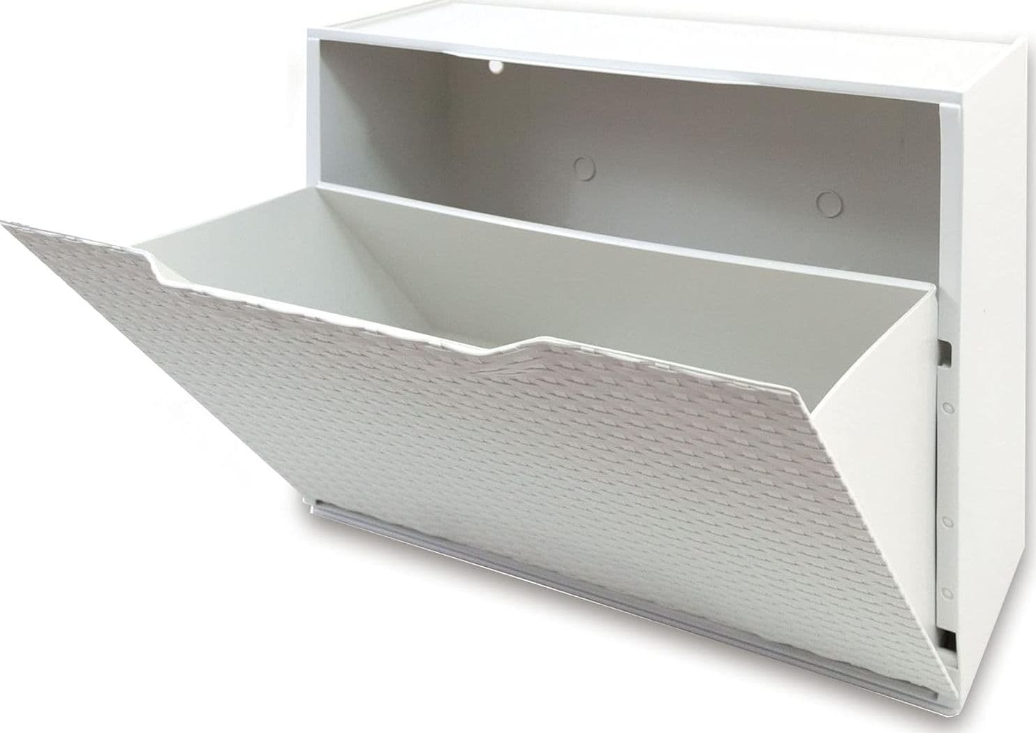 Scarpiera Modulare Rattan In Plastica Bianco Cm 51X17,3 H.Cm 40,1 Agganciabile, Componibile E Incastrabile in Scaffali portascarpe BricoGo - Marano di Napoli, commercioVirtuoso.it