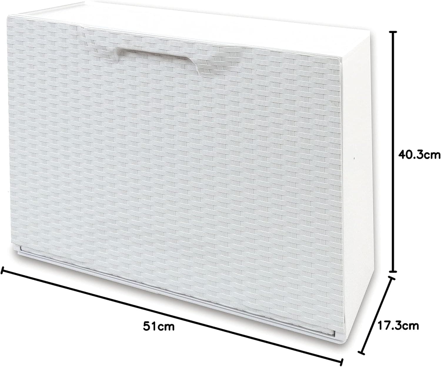 Scarpiera Modulare Rattan In Plastica Bianco Cm 51X17,3 H.Cm 40,1 Agganciabile, Componibile E Incastrabile in Scaffali portascarpe BricoGo - Marano di Napoli, commercioVirtuoso.it