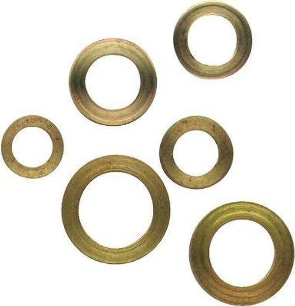 Rondella Cerniera a Saldare 513 Ibfm Ottone 12 x 20 x 3 mm 25 Pezzi