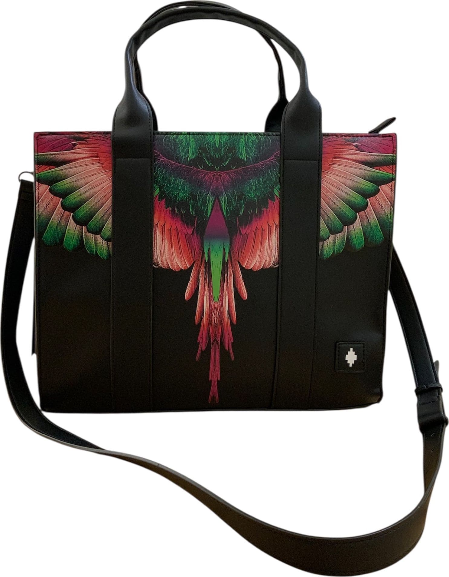 COUNTRY OF MILAN Borsa a mano con tracolla Donna stampa pink wings da donna in Berretti in maglia Drestige - Casamassima, commercioVirtuoso.it