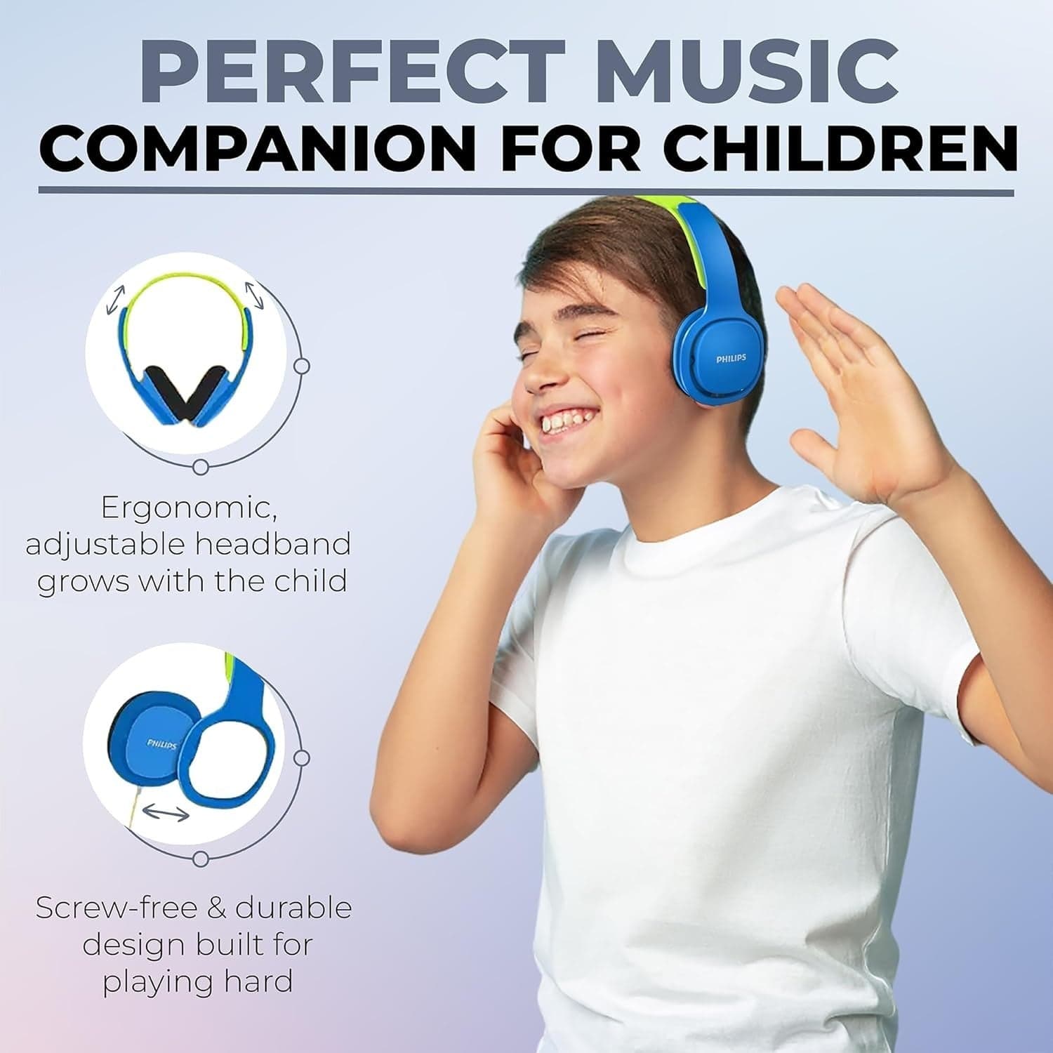 Cuffie sovraurali PHILIPS AUDIO Shk2000Bl/00 per bambini limite di volume di 85 in Cuffie Over-Ear CL Store - Battipaglia, commercioVirtuoso.it