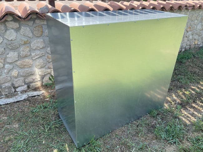 Cassetta Da Esterno Per 2 Bombole Gas Da 15 Kg In Lamiera Zincata – 90X98X42 Cm in Armadi a chiave BricoGo - Marano di Napoli, commercioVirtuoso.it