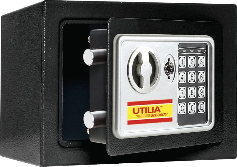 Cassaforte Elettronica Utilia Security Con Combinatore E Chiave – 230X170X170 Mm in Casseforti a muro BricoGo - Marano di Napoli, commercioVirtuoso.it