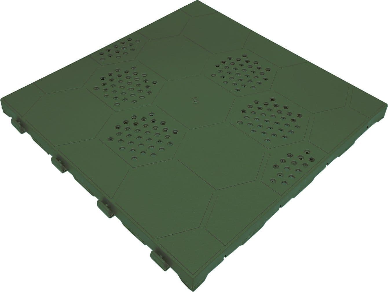 Piastrella Drenante Da Giardino Easy In Polipropilene – 40X40X2,5 Cm – Verde – Artplast in Pavimenti di legno BricoGo - Marano di Napoli, commercioVirtuoso.it