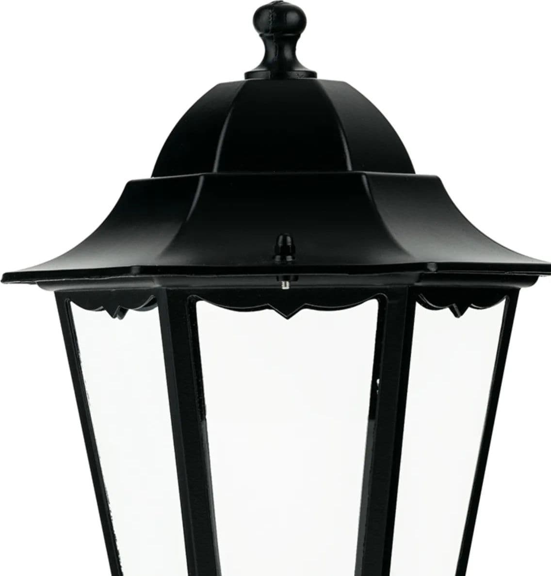 Lanterna Da Palo Modello Berlino Ø60 Mm – 60W Ip44 – 192X192X356 Mm – Nero – Syntesy in Lampade da parete BricoGo - Marano di Napoli, commercioVirtuoso.it