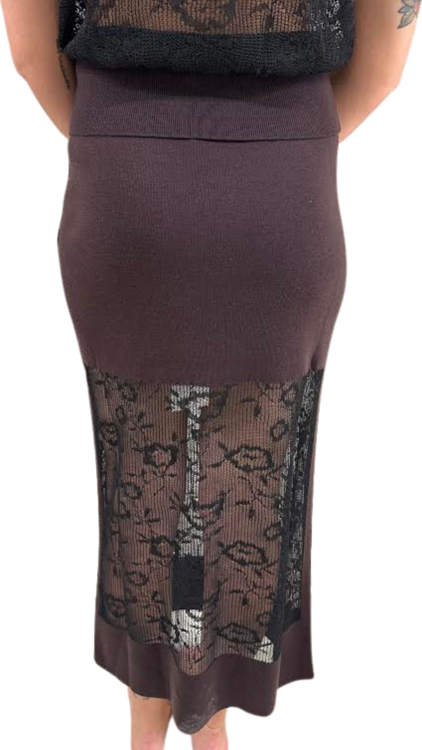 Liviana Conti GONNA BEVERLY Donna CON PIZZO da donna in Gonne Drestige - Casamassima, commercioVirtuoso.it