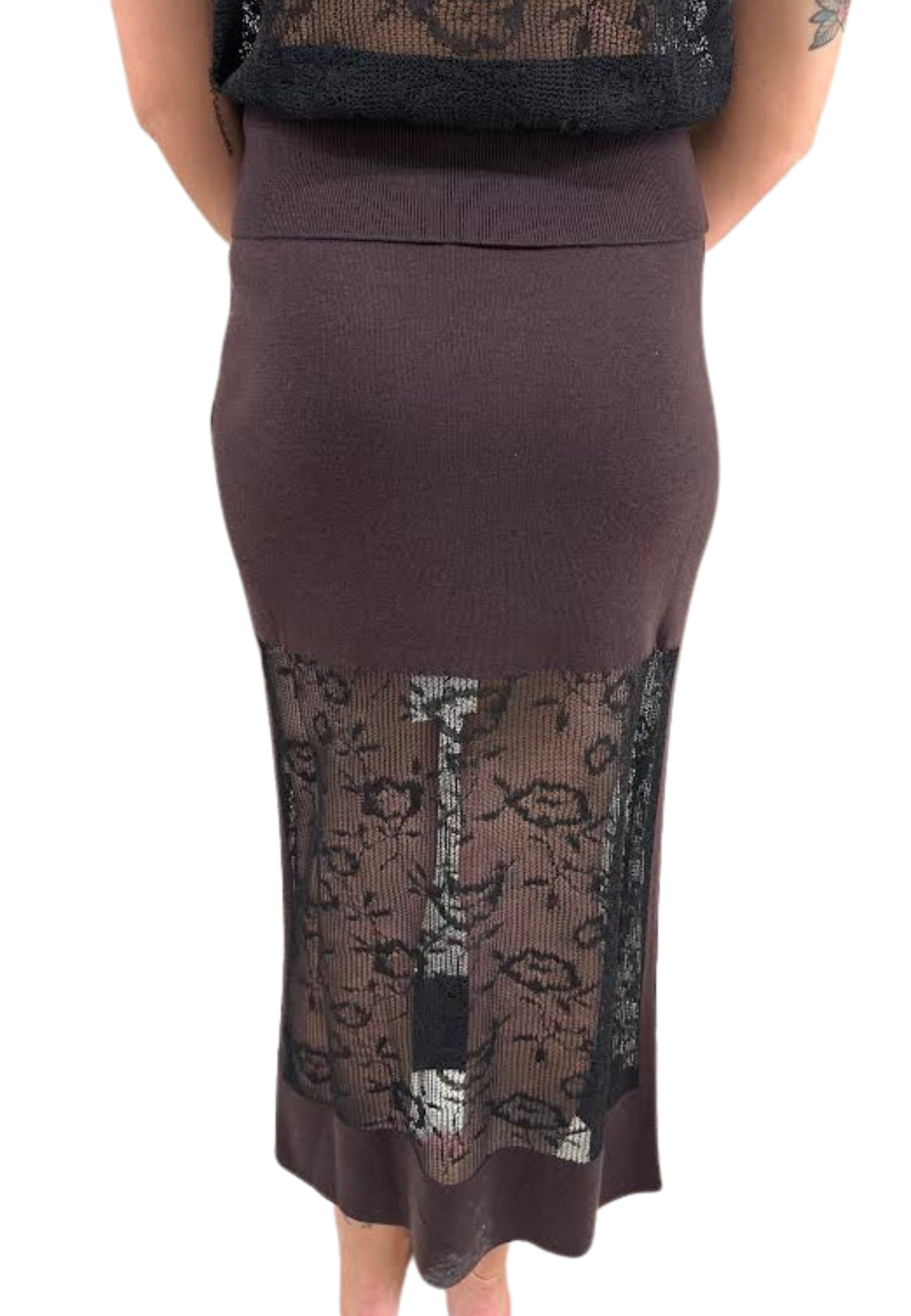 Liviana Conti GONNA BEVERLY Donna CON PIZZO da donna in Gonne Drestige - Casamassima, commercioVirtuoso.it
