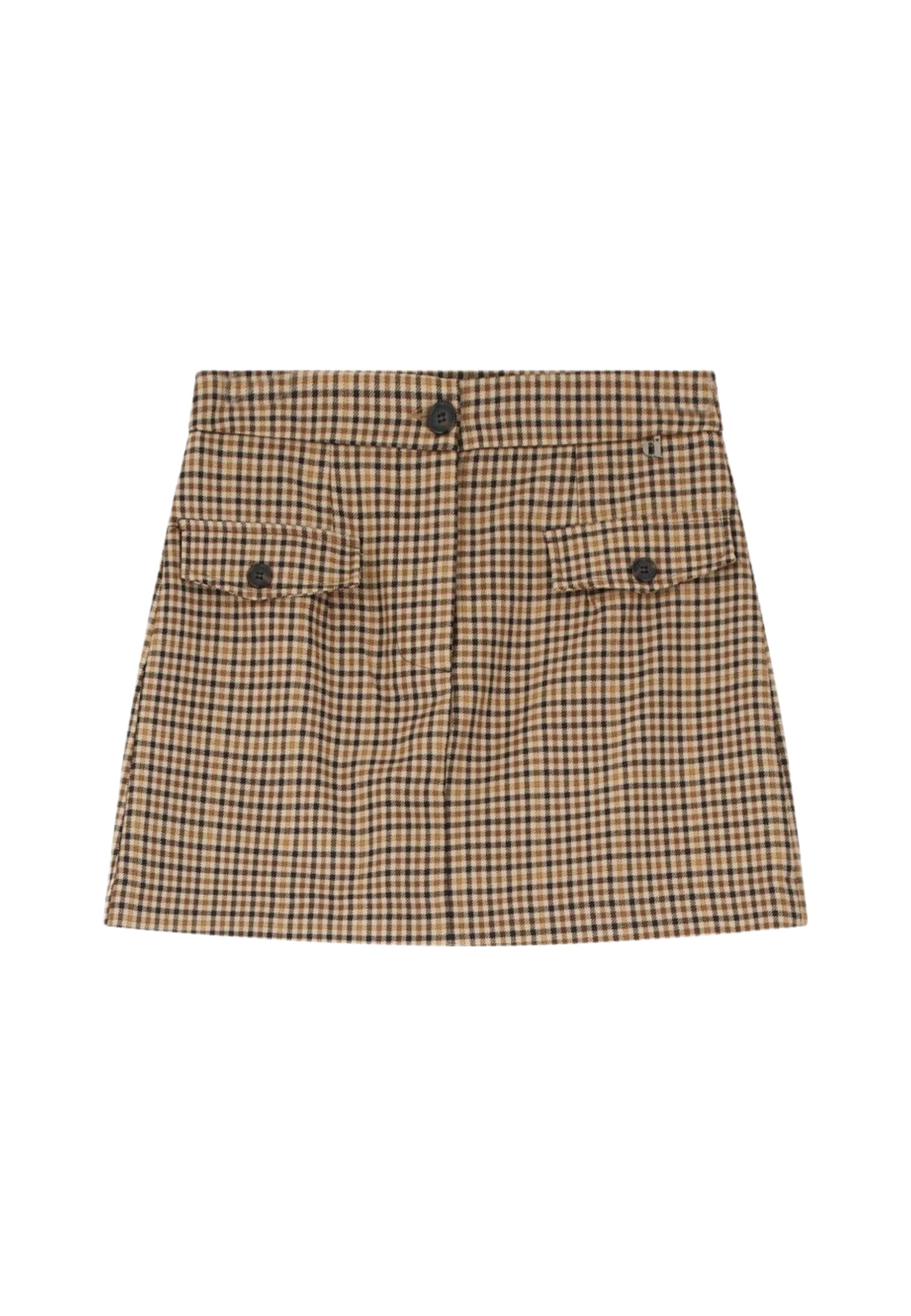 DIXIE GONNA A QUADRI Donna con tasche anteriori da donna in Bluse e camicie Drestige - Casamassima, commercioVirtuoso.it