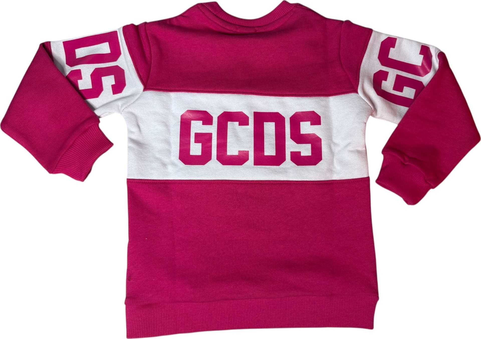 GCDS Felpa Bambina 1527ba2_fucsia da bambino in Felpe senza cappuccio Drestige - Casamassima, commercioVirtuoso.it