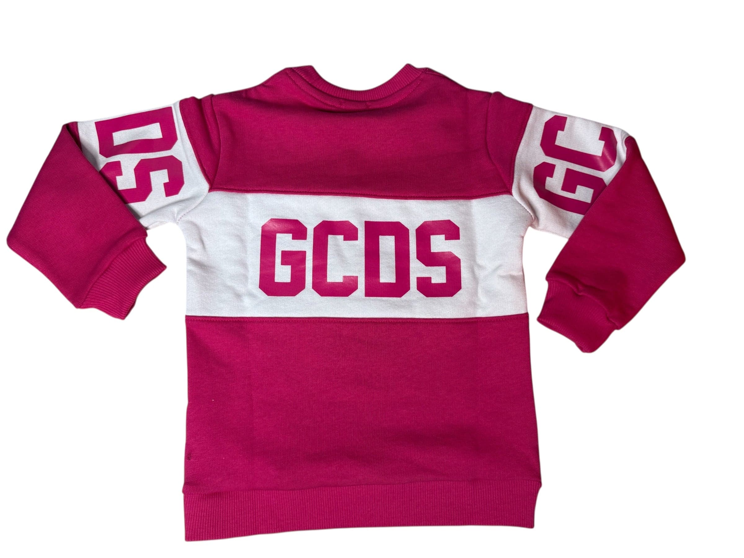GCDS Felpa Bambina 1527ba2_fucsia da bambino in Felpe senza cappuccio Drestige - Casamassima, commercioVirtuoso.it