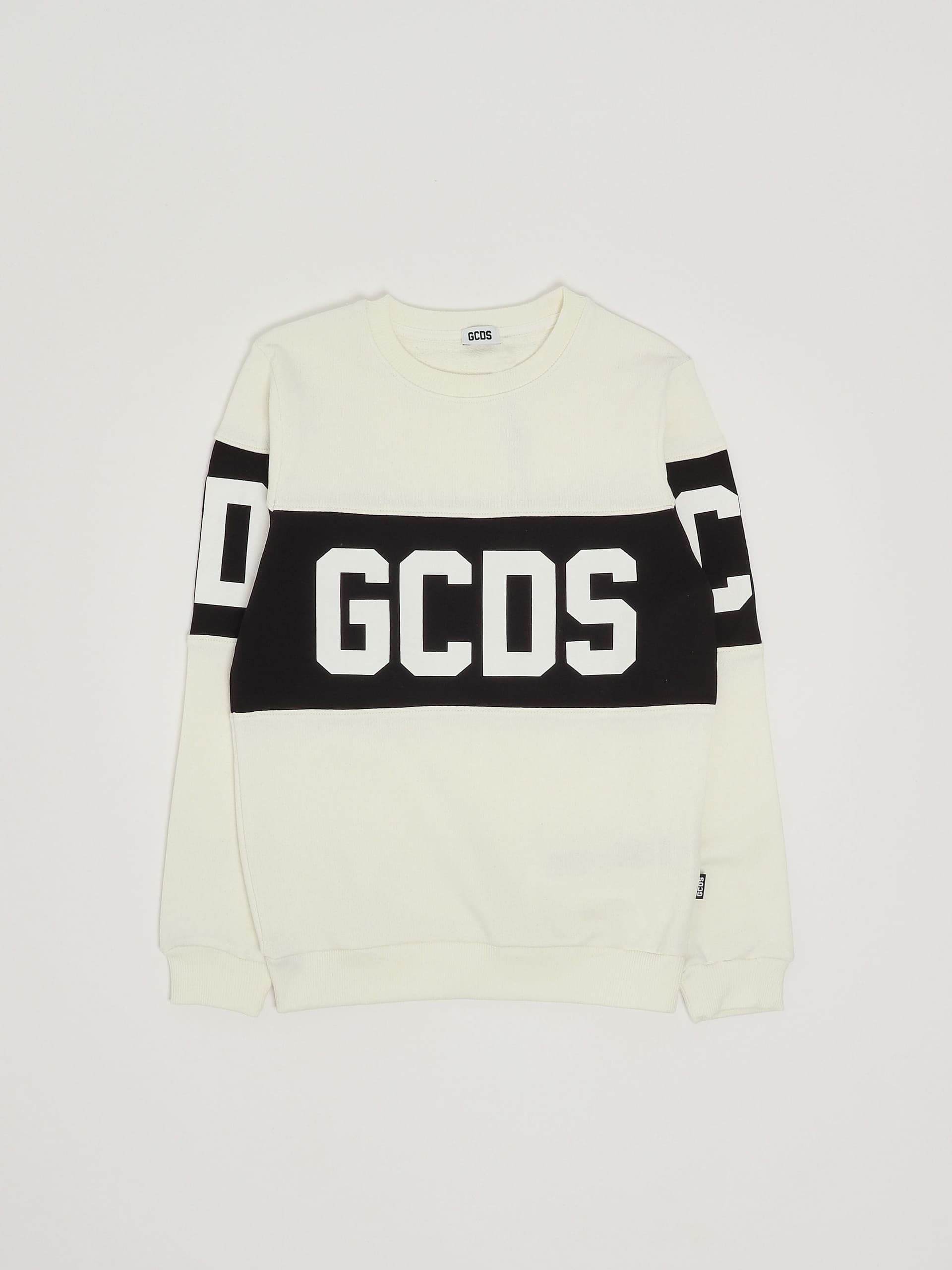 GCDS Felpa Bambino  1527BA_BIANCO