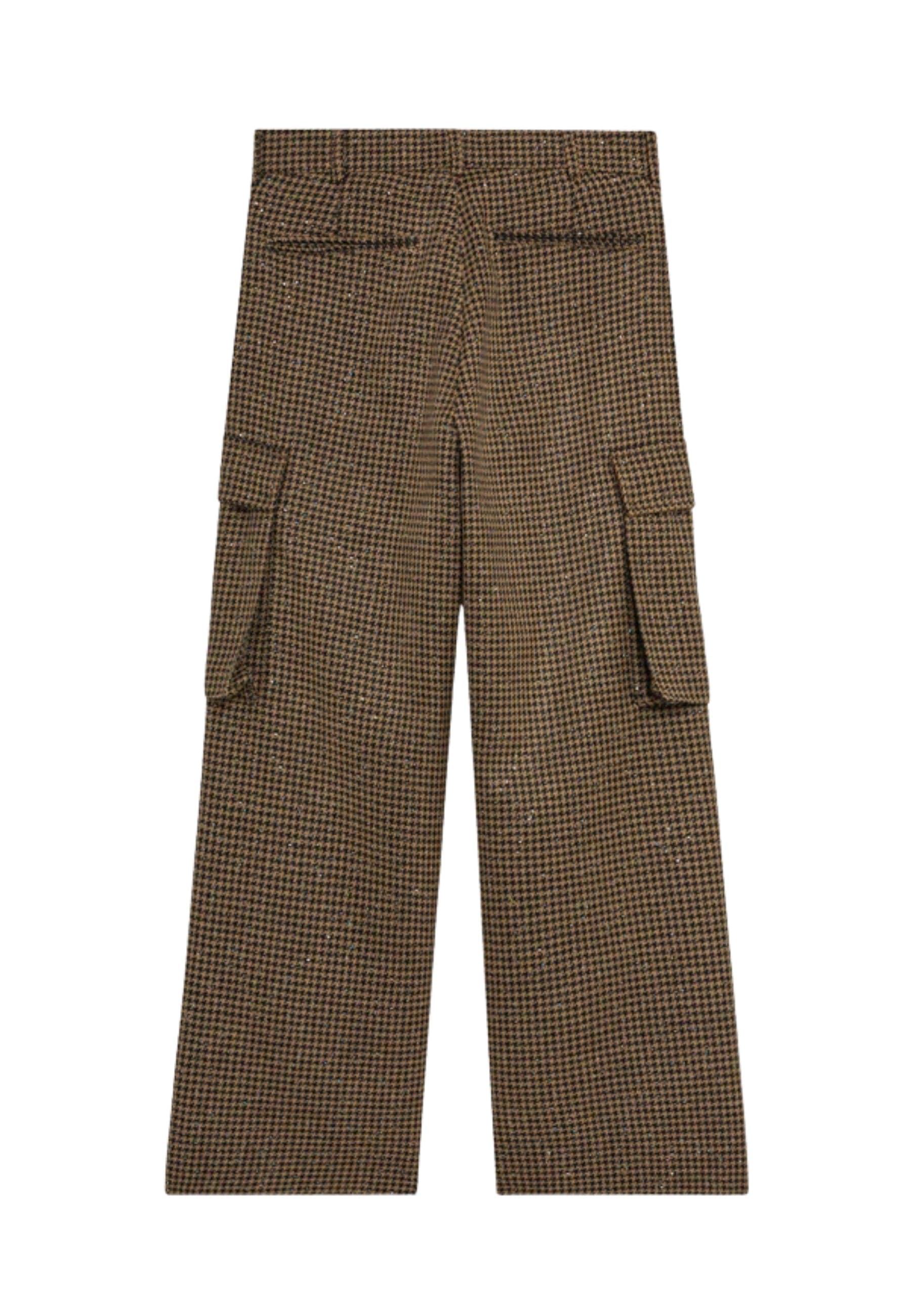 APAPERKID PANTALONE Donna a qaudri brillantinato da donna in Pantaloni Drestige - Casamassima, commercioVirtuoso.it