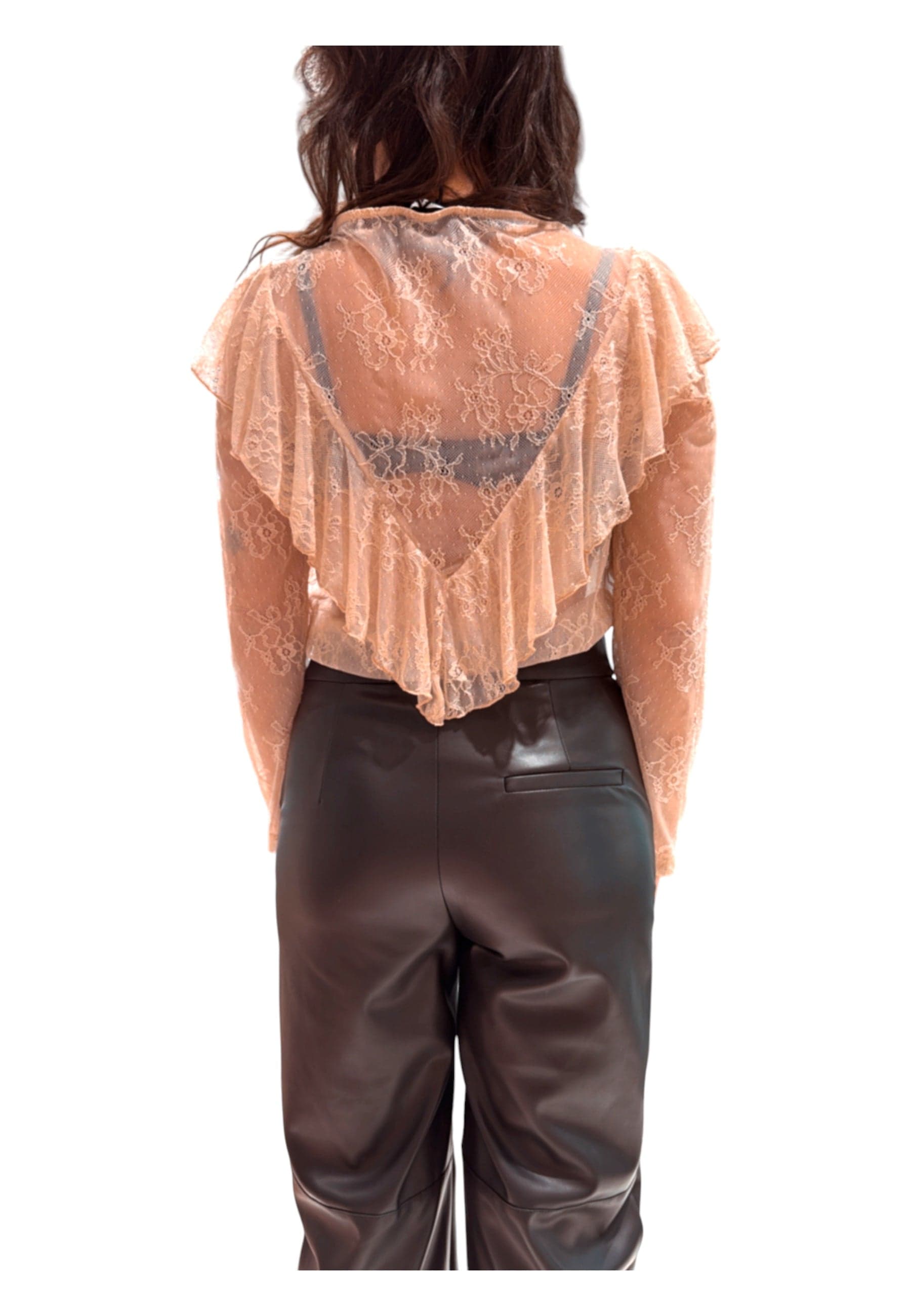 PLEASE Maglia in pizzo Donna Please da donna in Canotte e top Drestige - Casamassima, commercioVirtuoso.it
