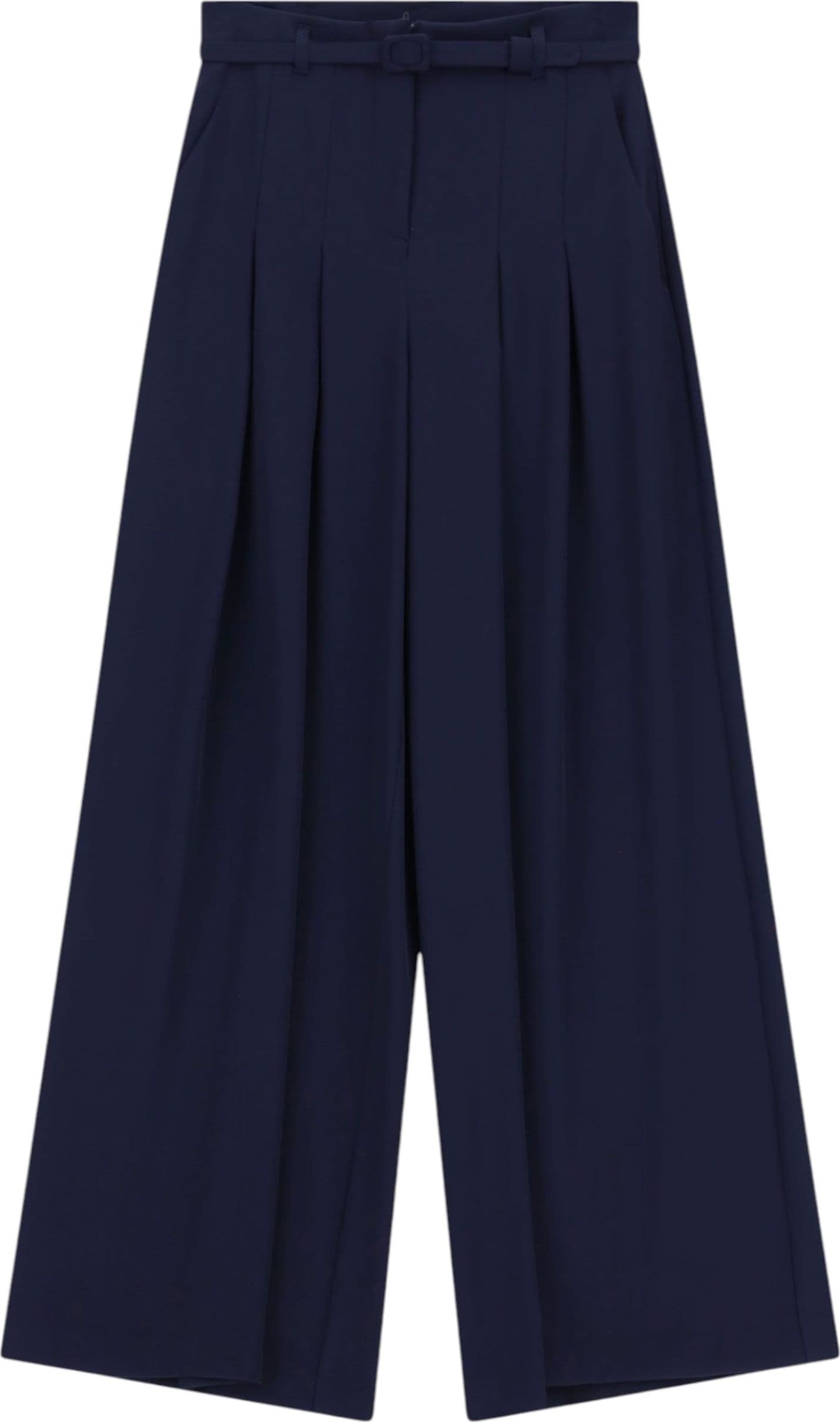 IMPERIAL Pantaloni palazzo a vita alta con pince Donna Imperial da donna in Pantaloni Drestige - Casamassima, commercioVirtuoso.it