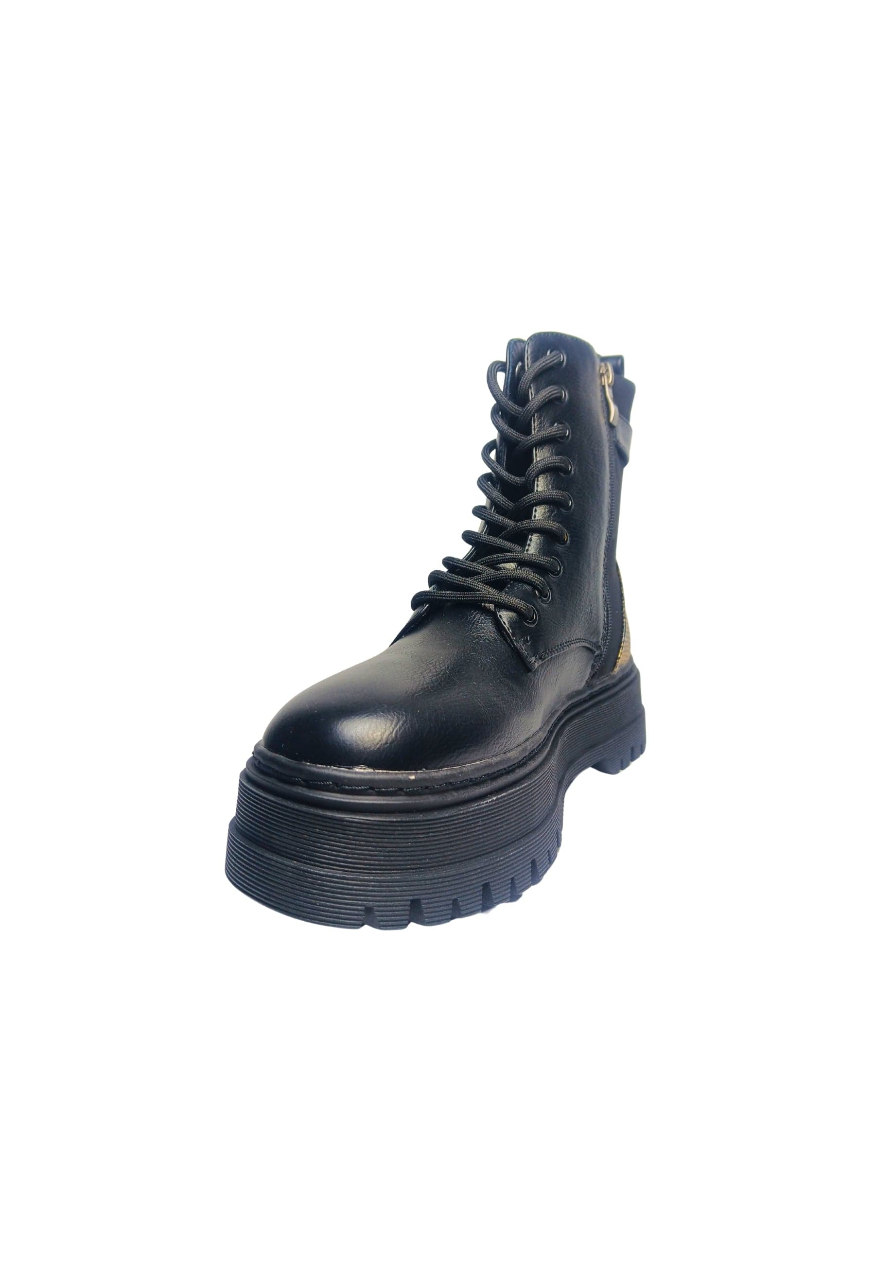 TWINSET MILANO Scarpe Donna Twinset Milano Anfibio allacciato, chiusura con cerniera, fibbia laterale applicata. da donna in Stivali Drestige - Casamassima, commercioVirtuoso.it