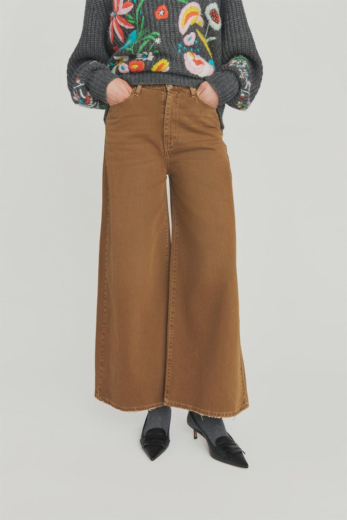 Roy Roger's Pantaloni Donna Kaori con effetto vintage RND90195CN163081-C0419 da donna in Pantaloni Drestige - Casamassima, commercioVirtuoso.it