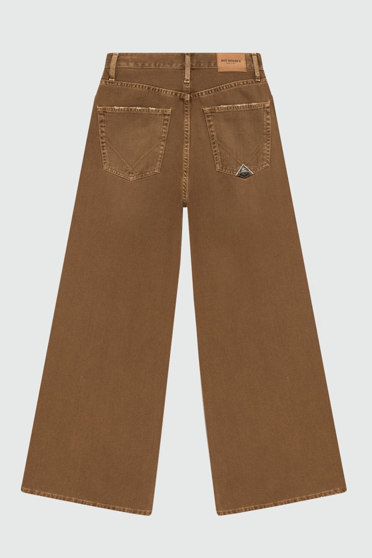 Roy Roger's Pantaloni Donna Kaori con effetto vintage RND90195CN163081-C0419 da donna in Pantaloni Drestige - Casamassima, commercioVirtuoso.it