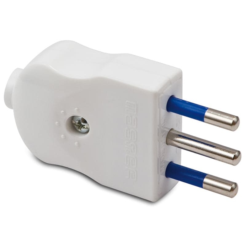 Spina Compact S11 2 Poli+T 10A- Esclu- Pezzi 1 in Spine elettriche di corrente alterna BricoGo - Marano di Napoli, commercioVirtuoso.it