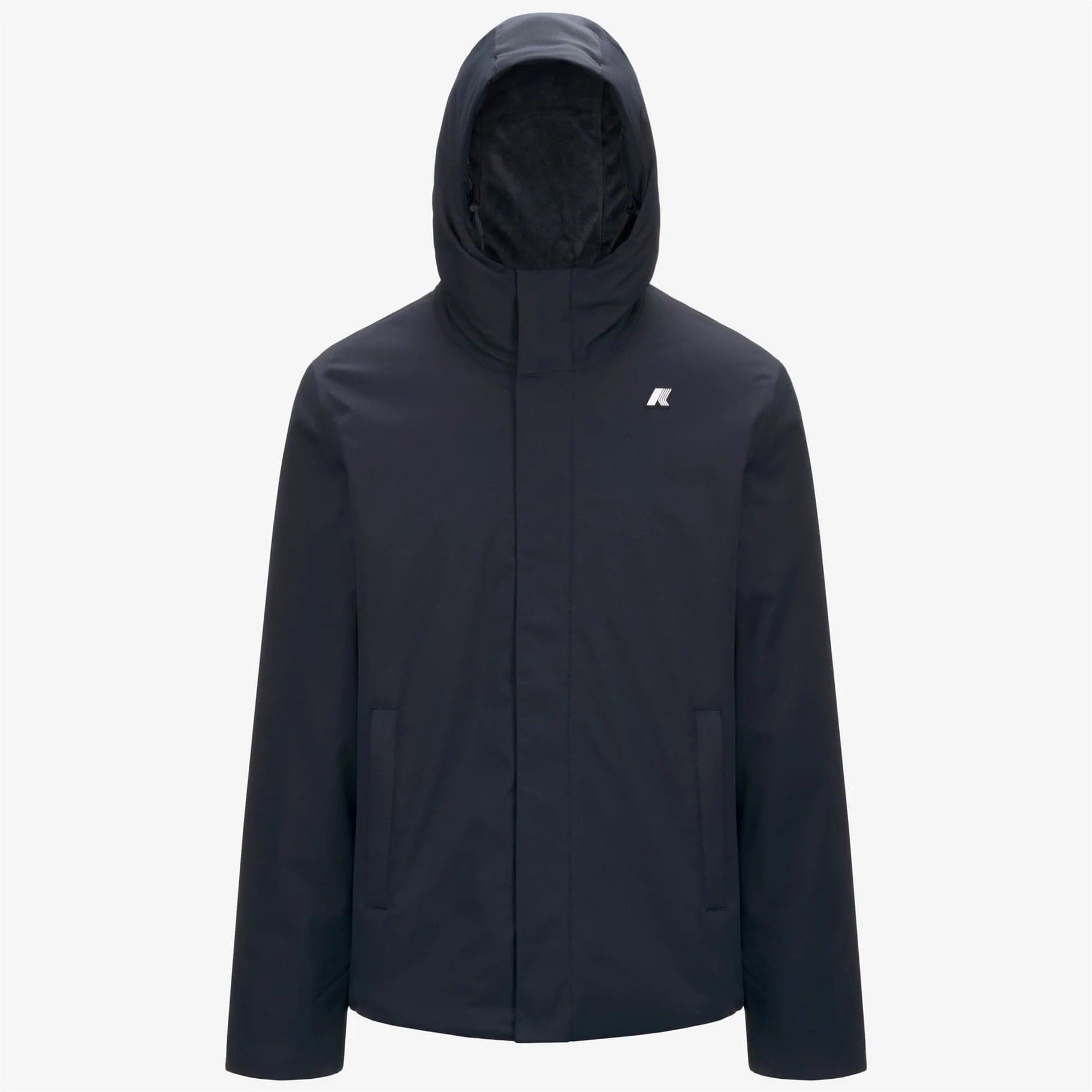 K-Way K-WAY Jacko Twill Marmotta capospalla uomo Corto Impermeabile Uomo Blu con Isolamento PrimaLoft K8133DW AL9 da uomo in Giacche Drestige - Casamassima, commercioVirtuoso.it