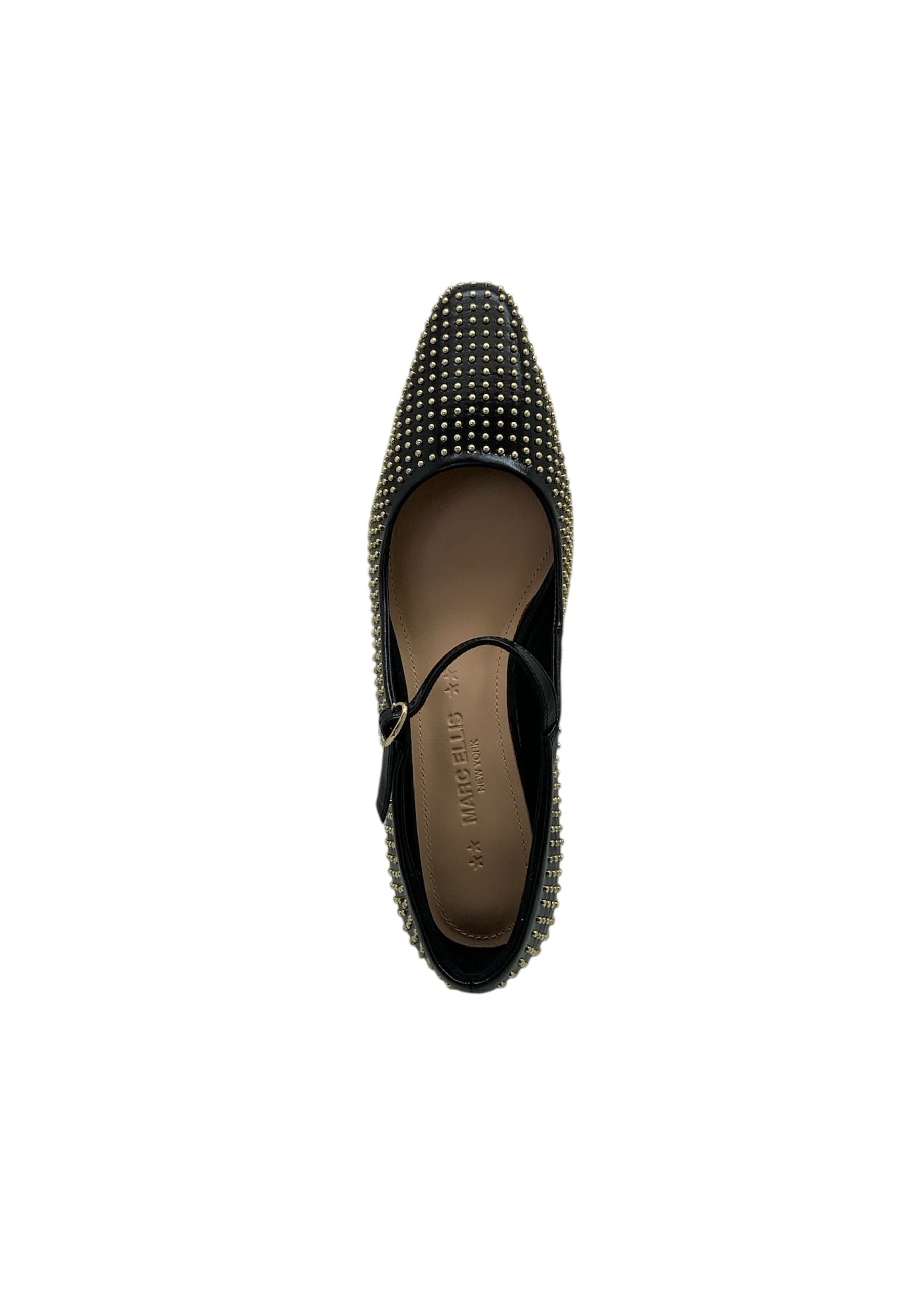 MARC ELLIS Ballerina tacco 3cm Donna marc ellis con borchie da donna in Scarpe col tacco Drestige - Casamassima, commercioVirtuoso.it