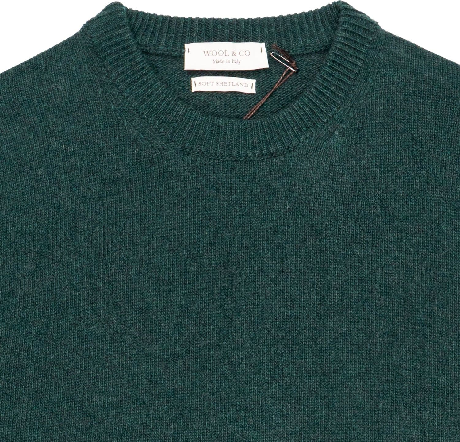 WOOL &amp; CO Maglia Uomo Wool &amp; Co Paricollo Mezzo Peso da uomo in Maglioni Drestige - Casamassima, commercioVirtuoso.it