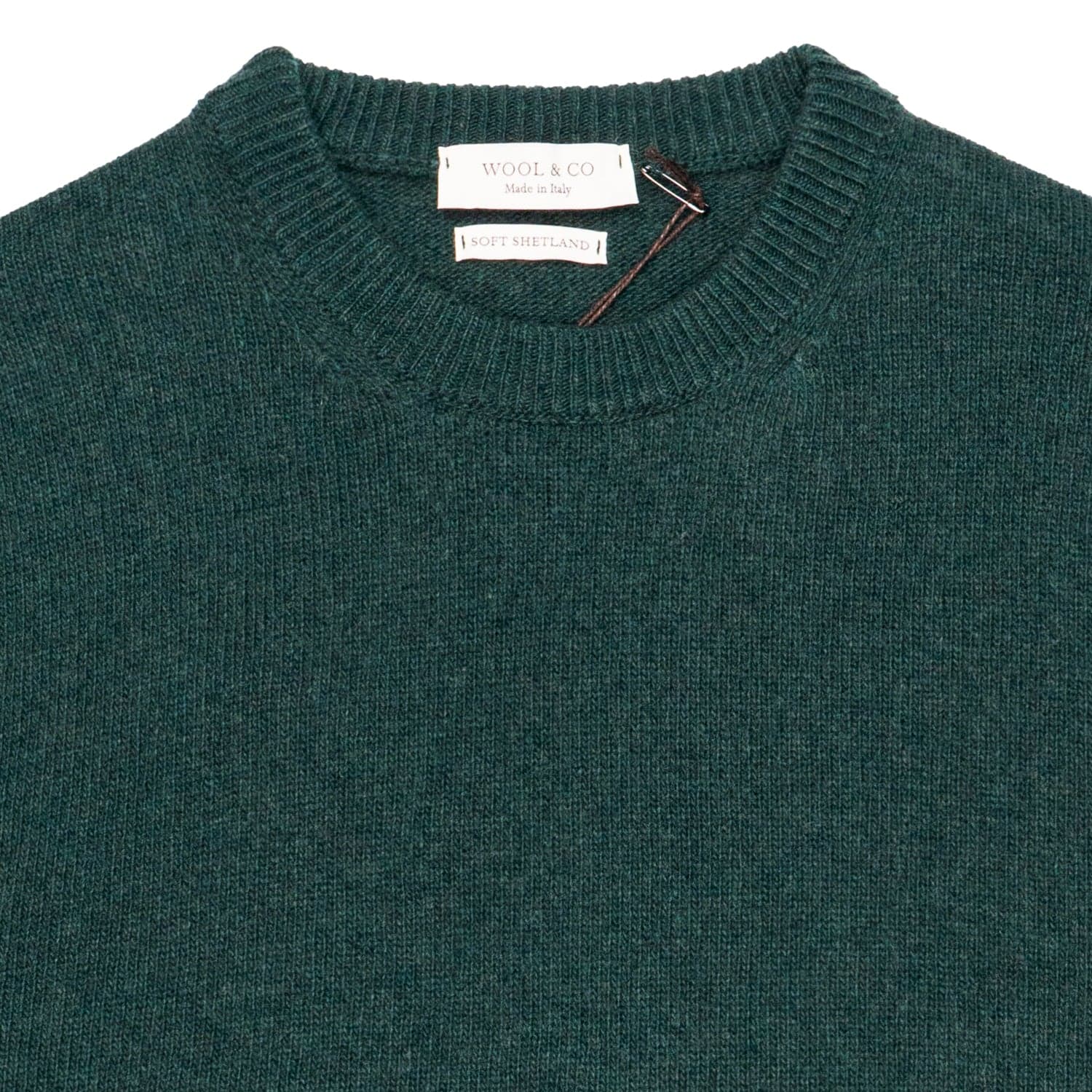 WOOL &amp; CO Maglia Uomo Wool &amp; Co Paricollo Mezzo Peso da uomo in Maglioni Drestige - Casamassima, commercioVirtuoso.it