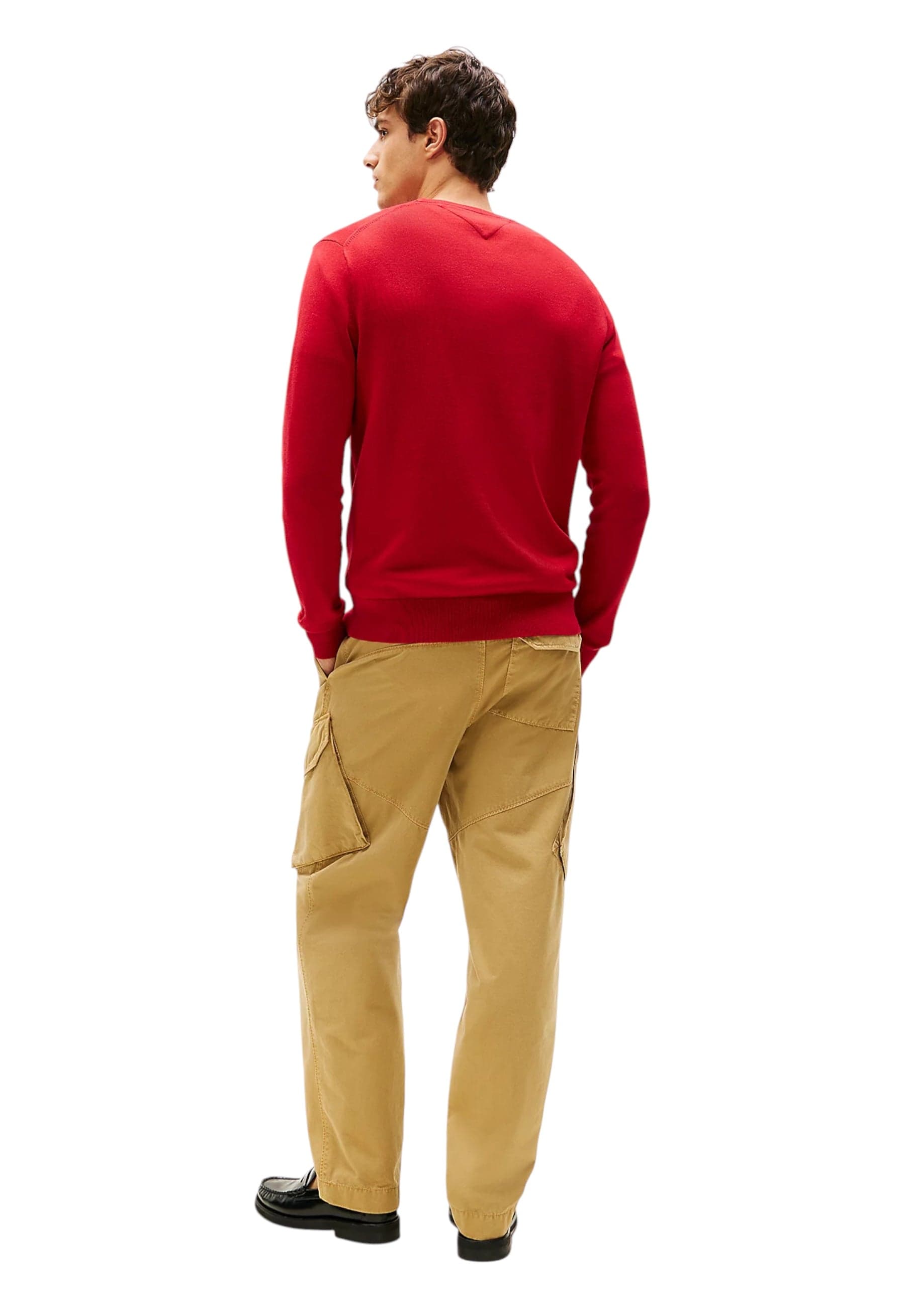 TOMMY HILFIGER JEANS Pullover slim fit leggero Uomo Tommy Hilfiger Jeans da uomo in Felpe senza cappuccio Drestige - Casamassima, commercioVirtuoso.it