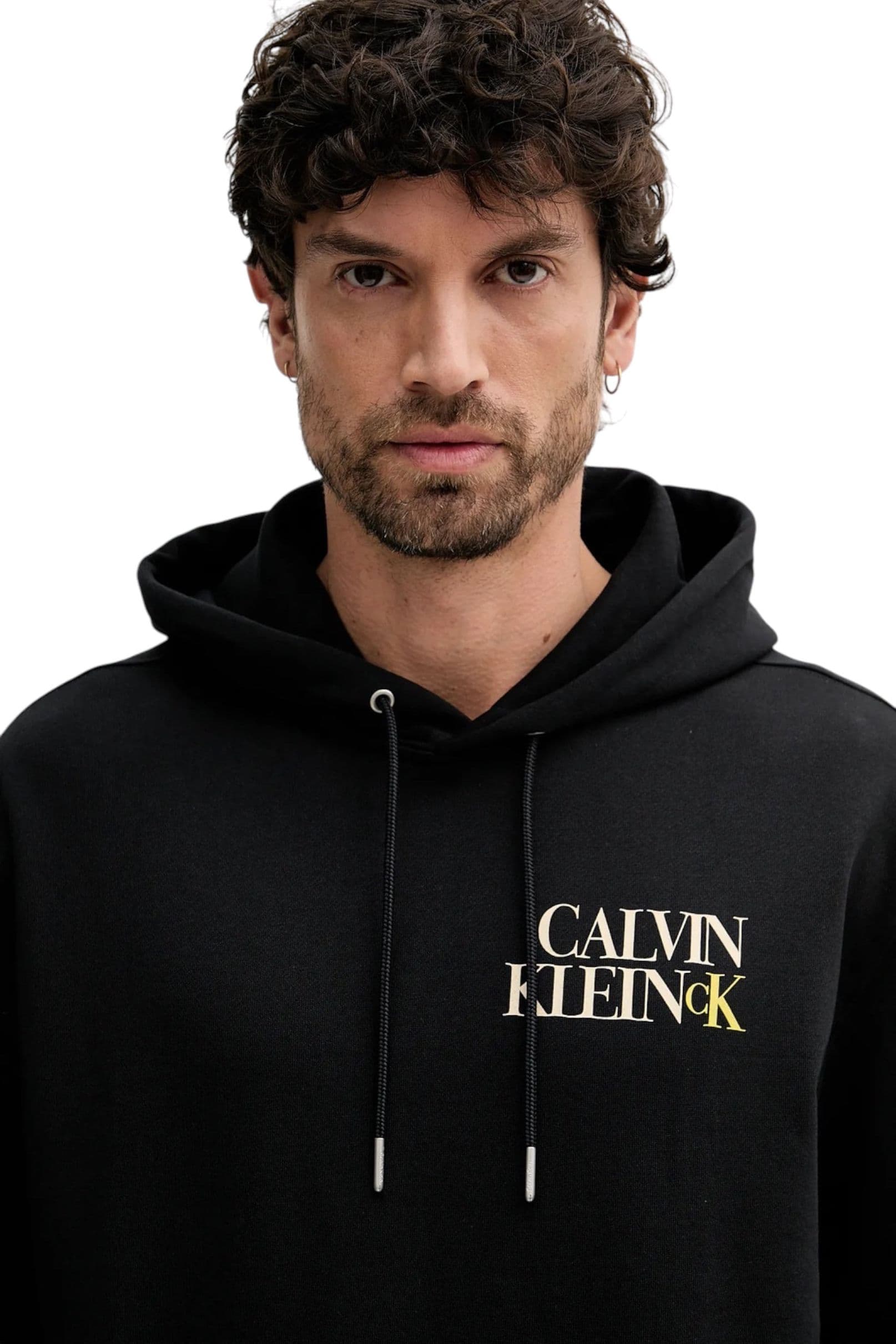 CALVIN KLEIN JEANS Felpa con cappuccio Uomo Calvin Klein Jeans da uomo in Felpe con cappuccio Drestige - Casamassima, commercioVirtuoso.it