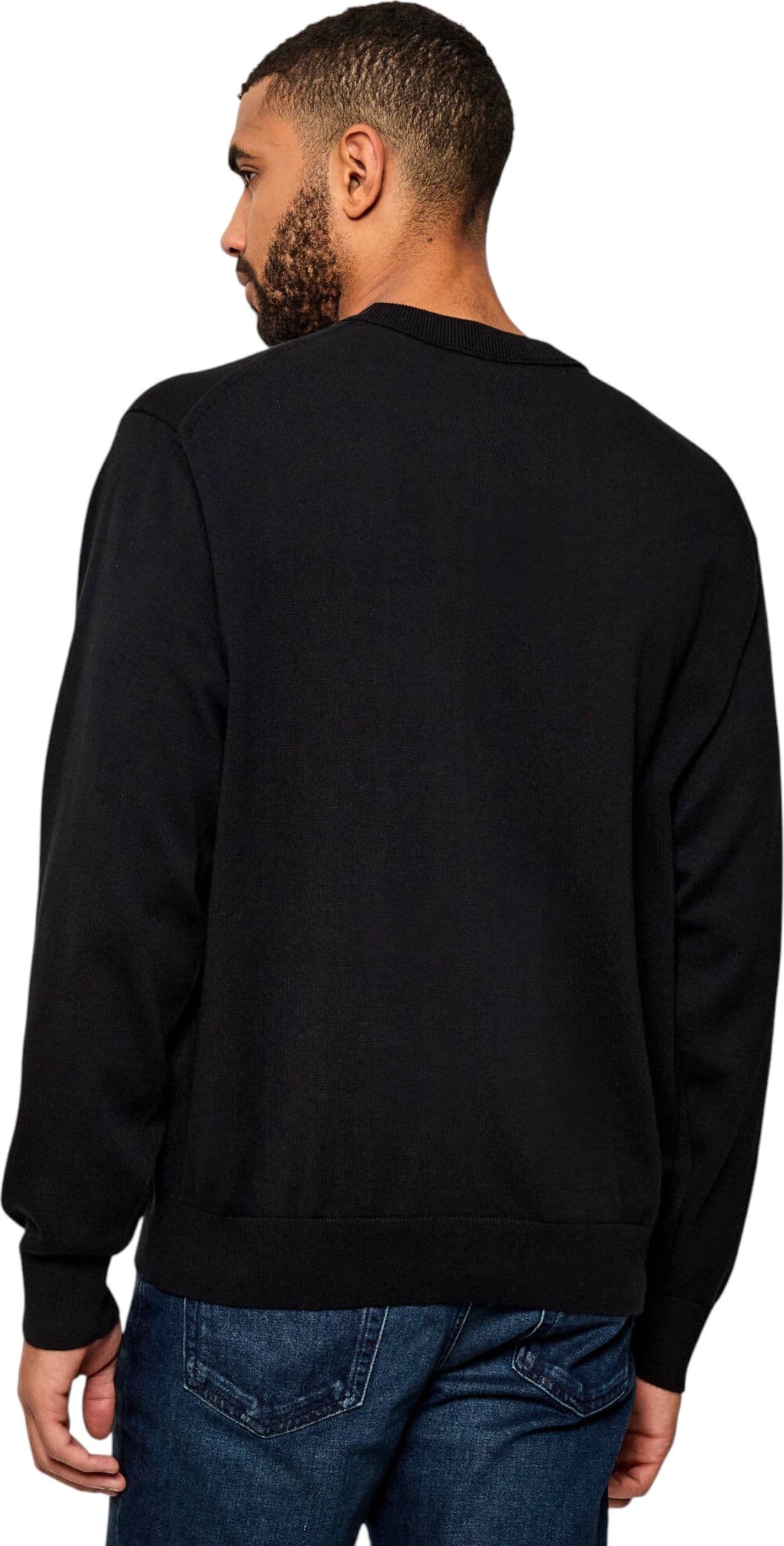 CALVIN KLEIN JEANS Maglione Con Monogramma In Cotone Taglio Relaxed Uomo Calvin Klein Jeans da uomo in Maglioni Drestige - Casamassima, commercioVirtuoso.it