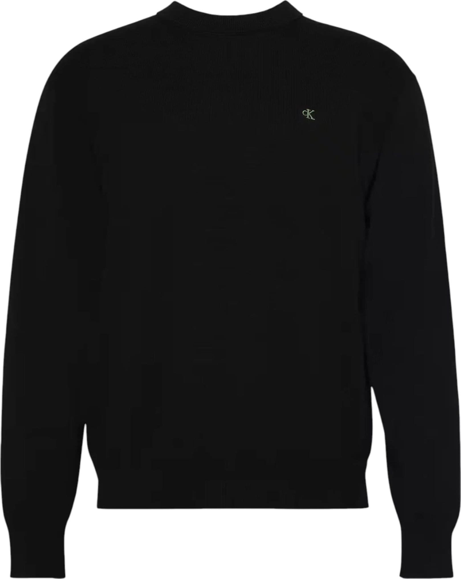 CALVIN KLEIN JEANS Maglione Con Monogramma In Cotone Taglio Relaxed Uomo Calvin Klein Jeans da uomo in Maglioni Drestige - Casamassima, commercioVirtuoso.it