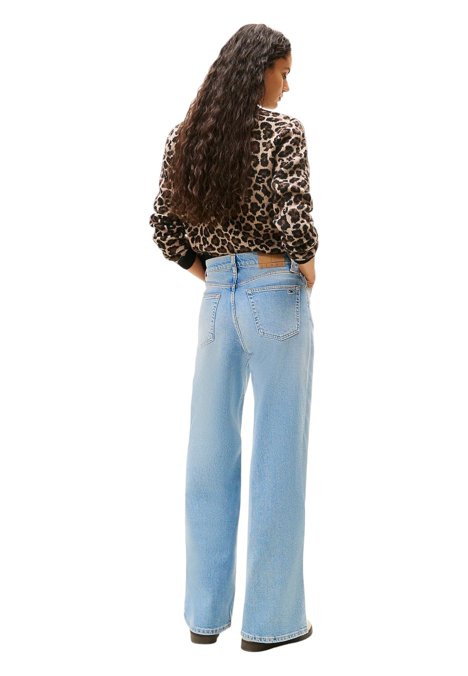 TOMMY HILFIGER JEANS Jeans Claire larghi a vita alta Donna Tommy Hilfiger Jeans da donna in Jeans Drestige - Casamassima, commercioVirtuoso.it