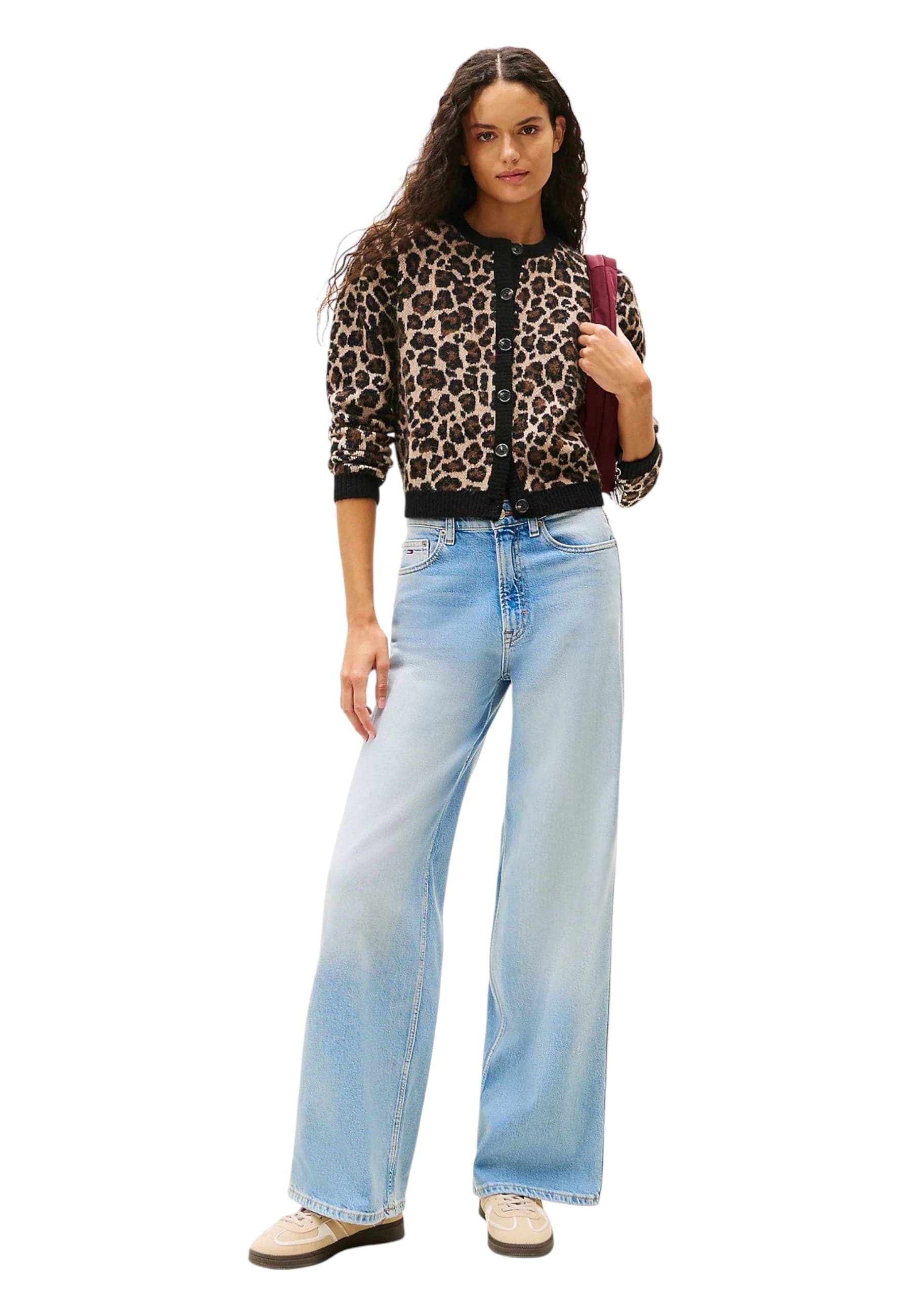 TOMMY HILFIGER JEANS Jeans Claire larghi a vita alta Donna Tommy Hilfiger Jeans da donna in Jeans Drestige - Casamassima, commercioVirtuoso.it