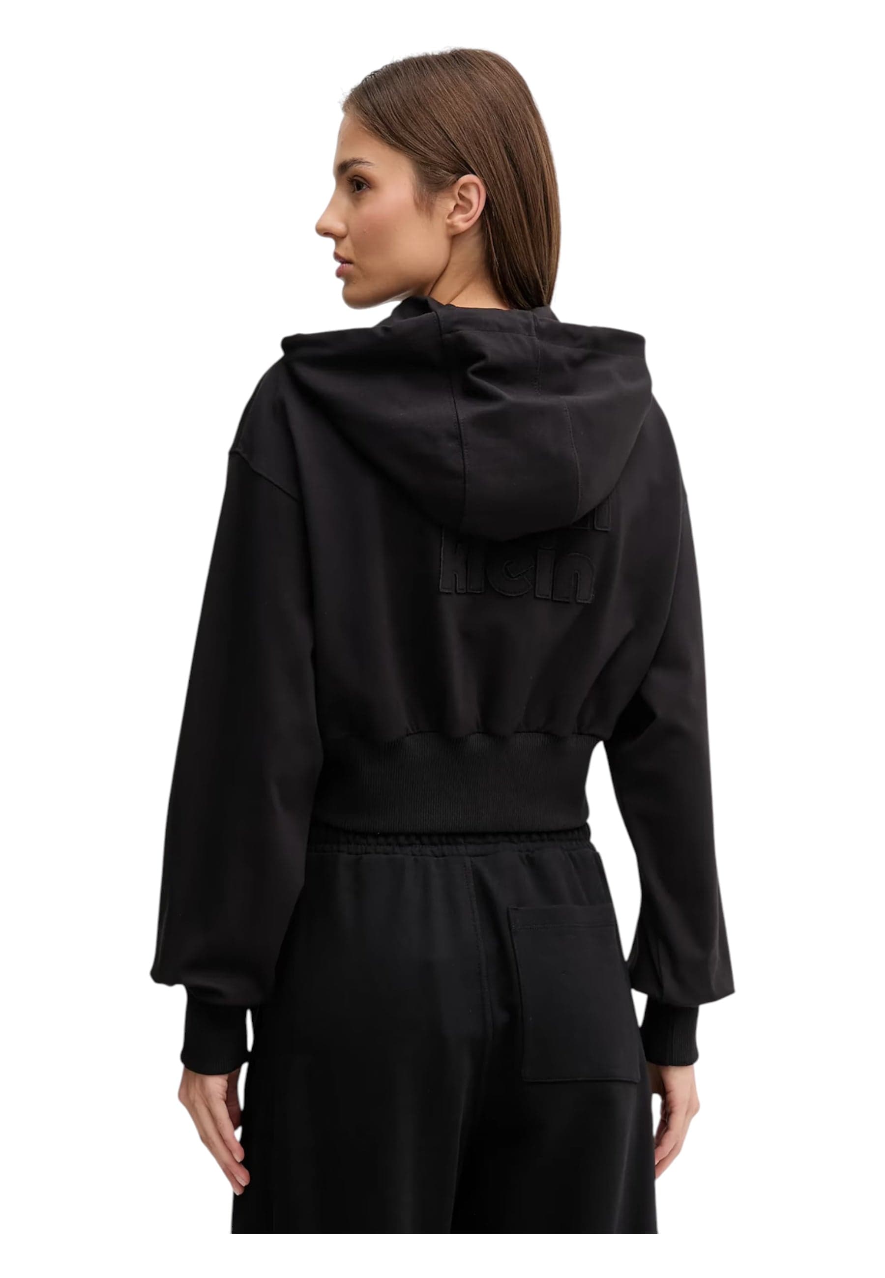 CALVIN KLEIN JEANS Felpa cappuccio full zip Donna Calvin Klein Jeans da donna in Felpe con cappuccio Drestige - Casamassima, commercioVirtuoso.it