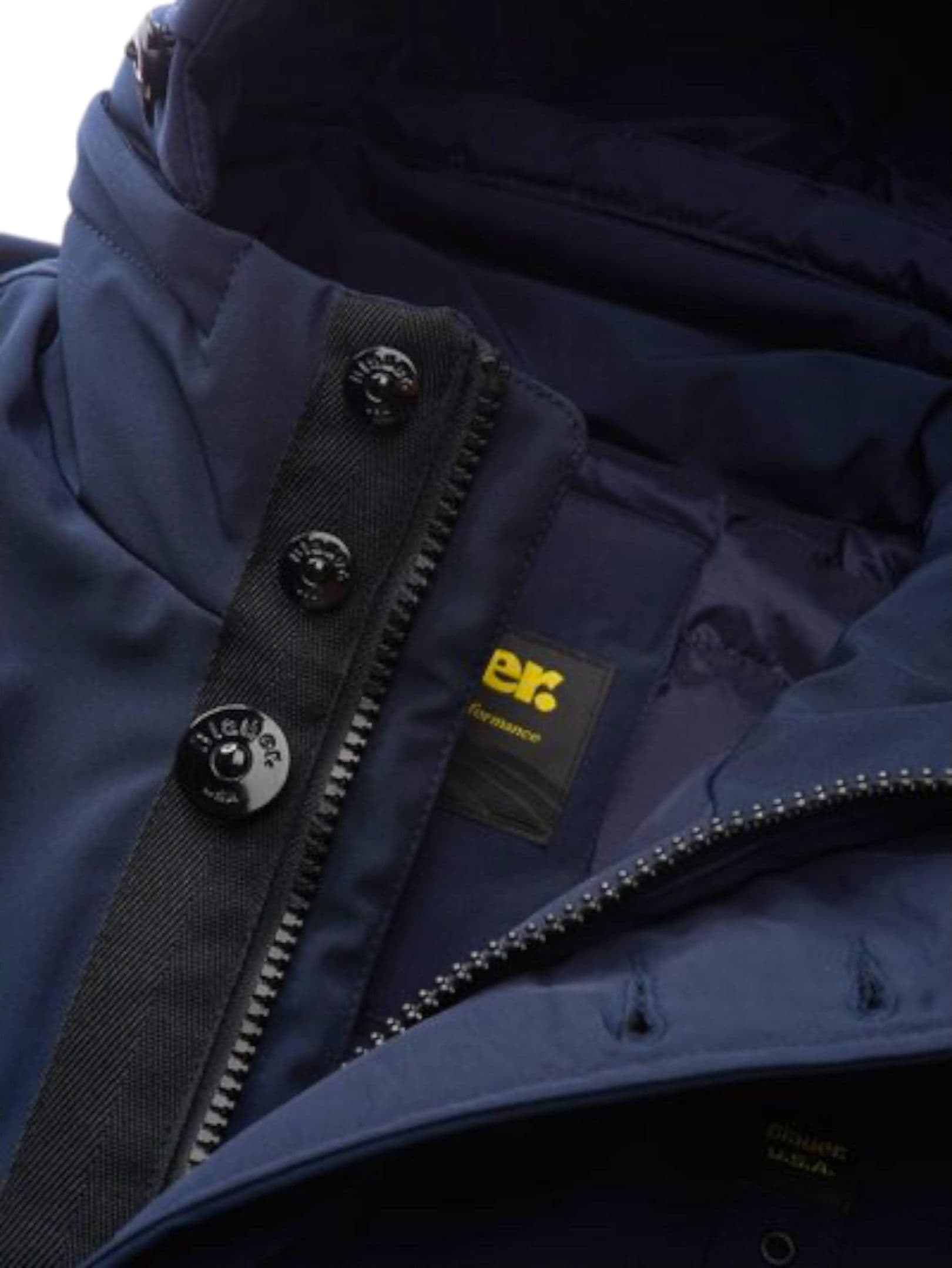Blauer Parka con cappuccio removibile chester Uomo da uomo in Giacche Drestige - Casamassima, commercioVirtuoso.it