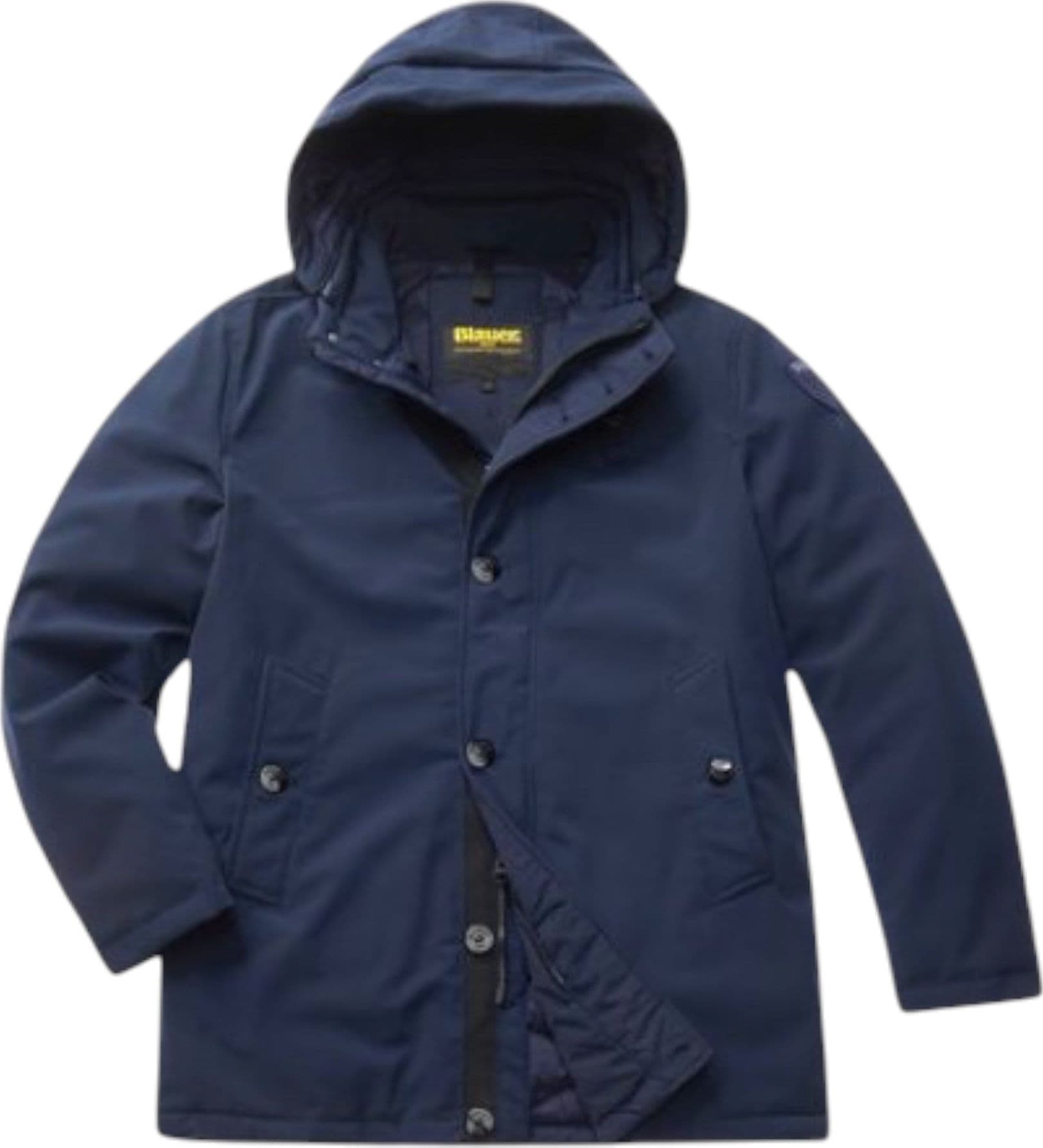 Blauer Parka con cappuccio removibile chester Uomo da uomo in Giacche Drestige - Casamassima, commercioVirtuoso.it