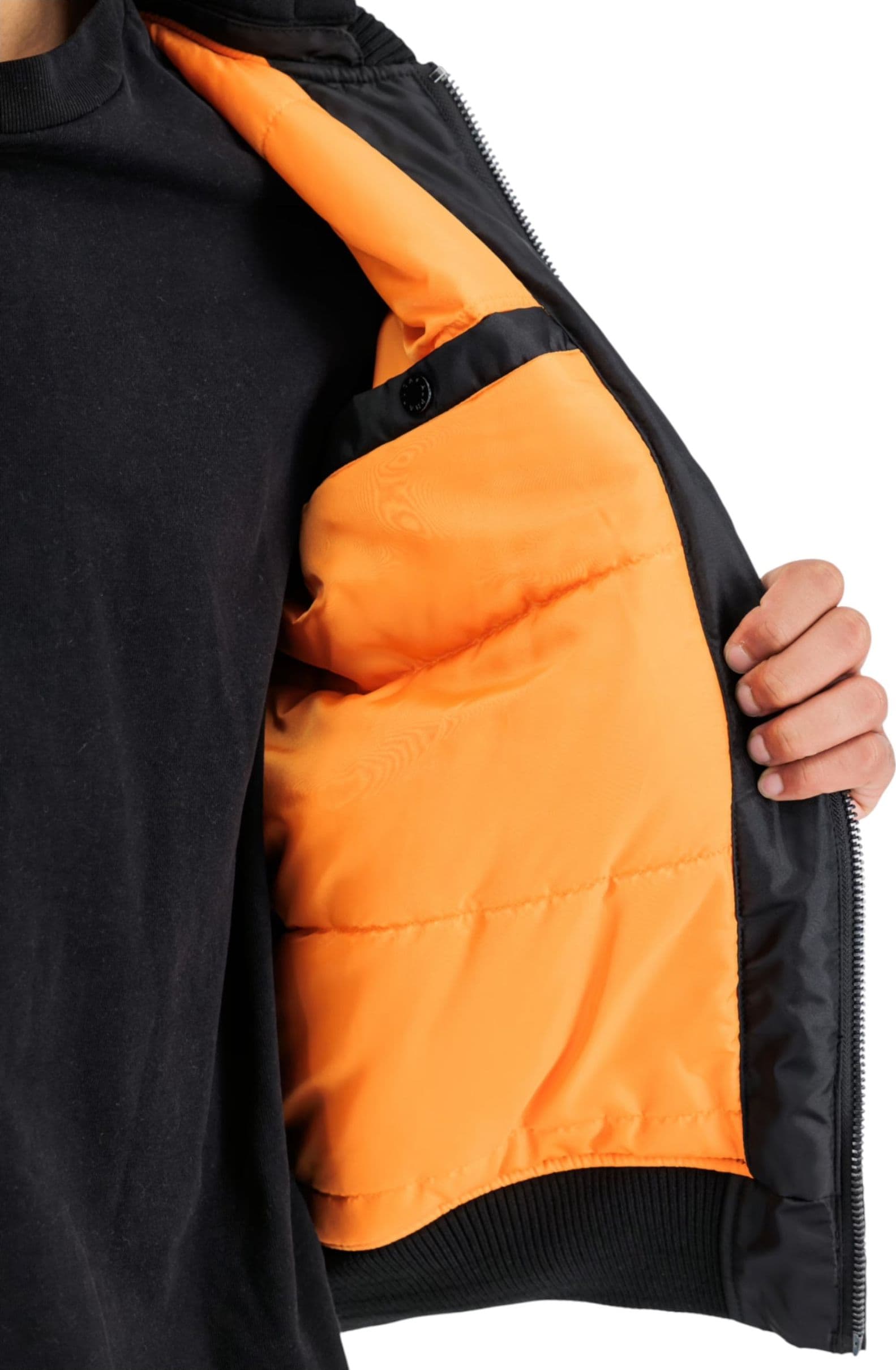 ALPHA INDUSTRIES Giacca bomber invernale con cappuccio MA-1 TT Uomo Alpha Industries da uomo in Giacche Drestige - Casamassima, commercioVirtuoso.it