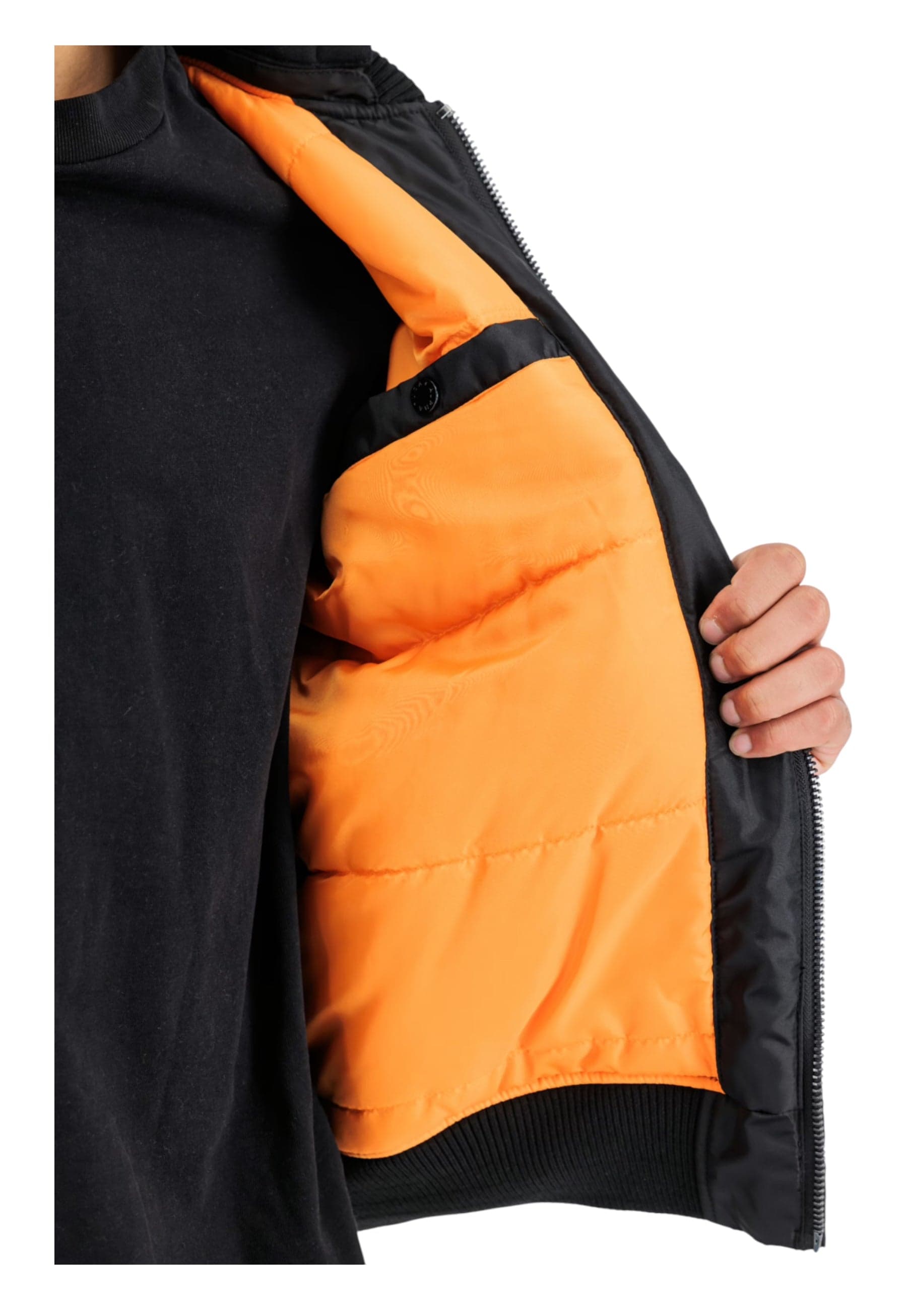 ALPHA INDUSTRIES Giacca bomber invernale con cappuccio MA-1 TT Uomo Alpha Industries da uomo in Giacche Drestige - Casamassima, commercioVirtuoso.it