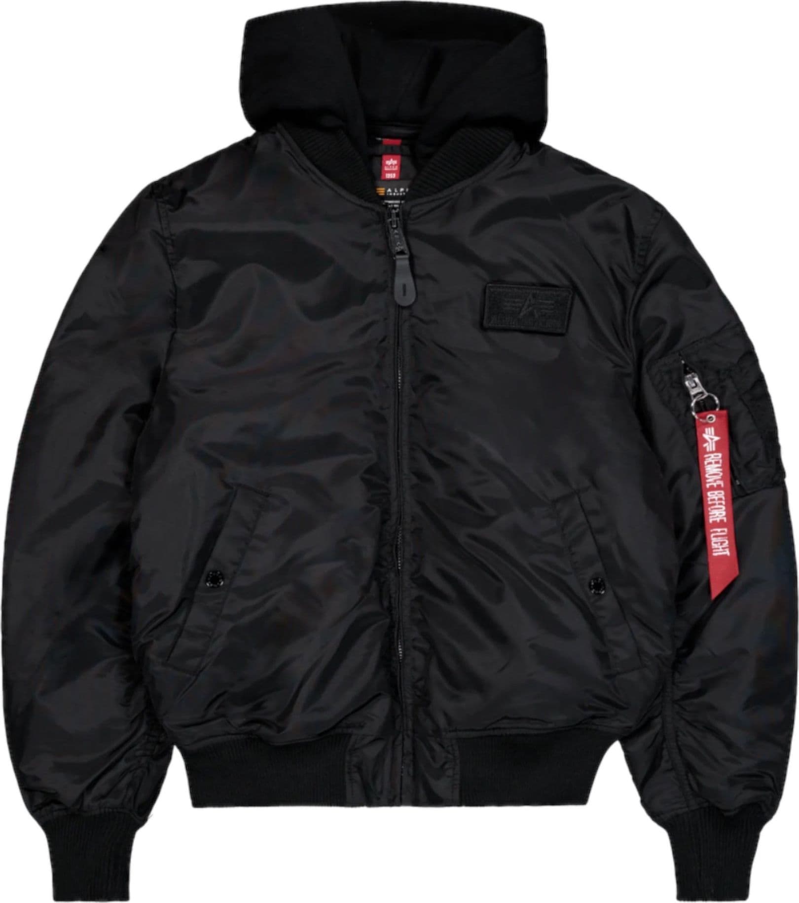 ALPHA INDUSTRIES Giacca bomber invernale con cappuccio MA-1 TT Uomo Alpha Industries da uomo in Giacche Drestige - Casamassima, commercioVirtuoso.it