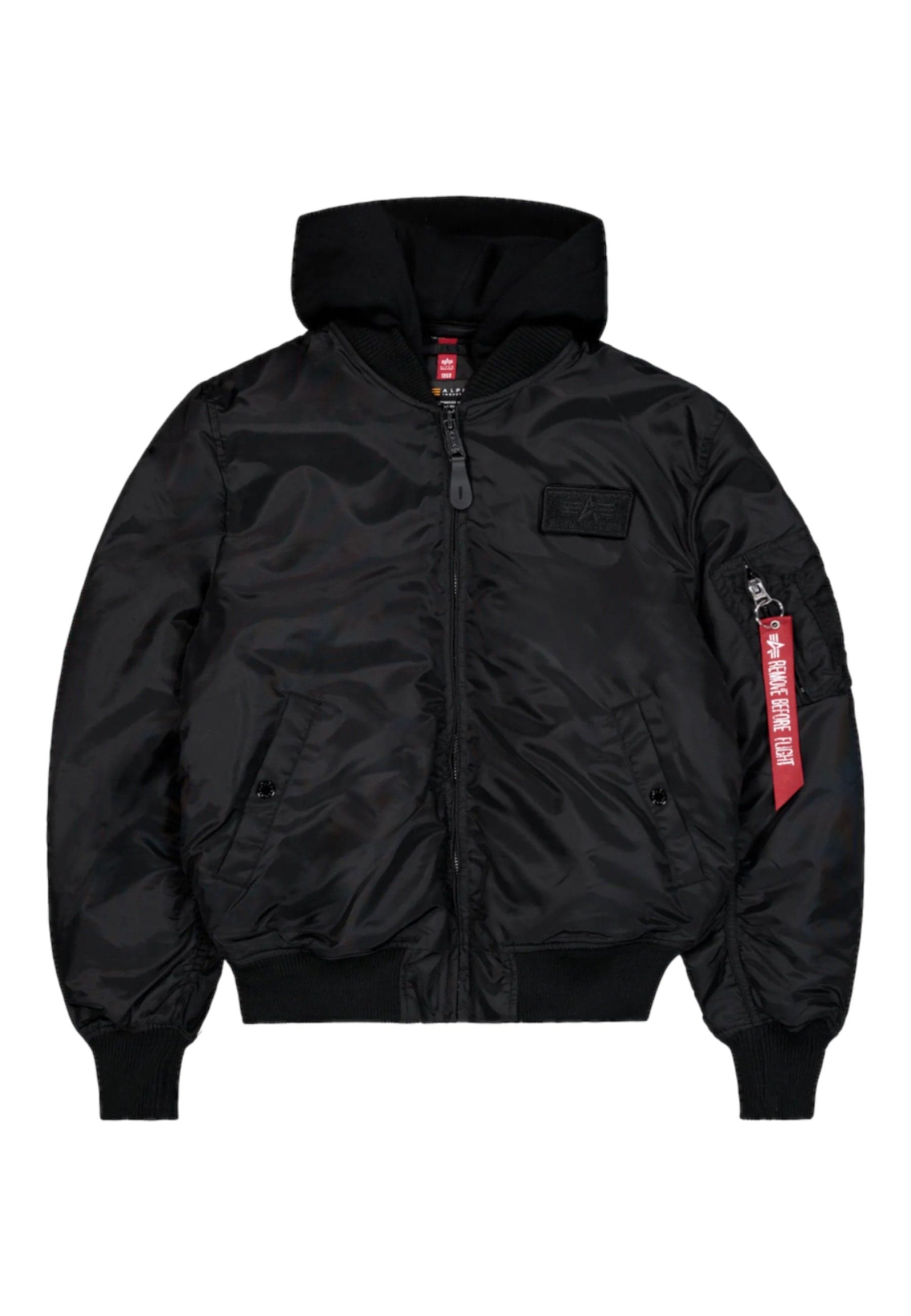 ALPHA INDUSTRIES Giacca bomber invernale con cappuccio MA-1 TT Uomo Alpha Industries da uomo in Giacche Drestige - Casamassima, commercioVirtuoso.it