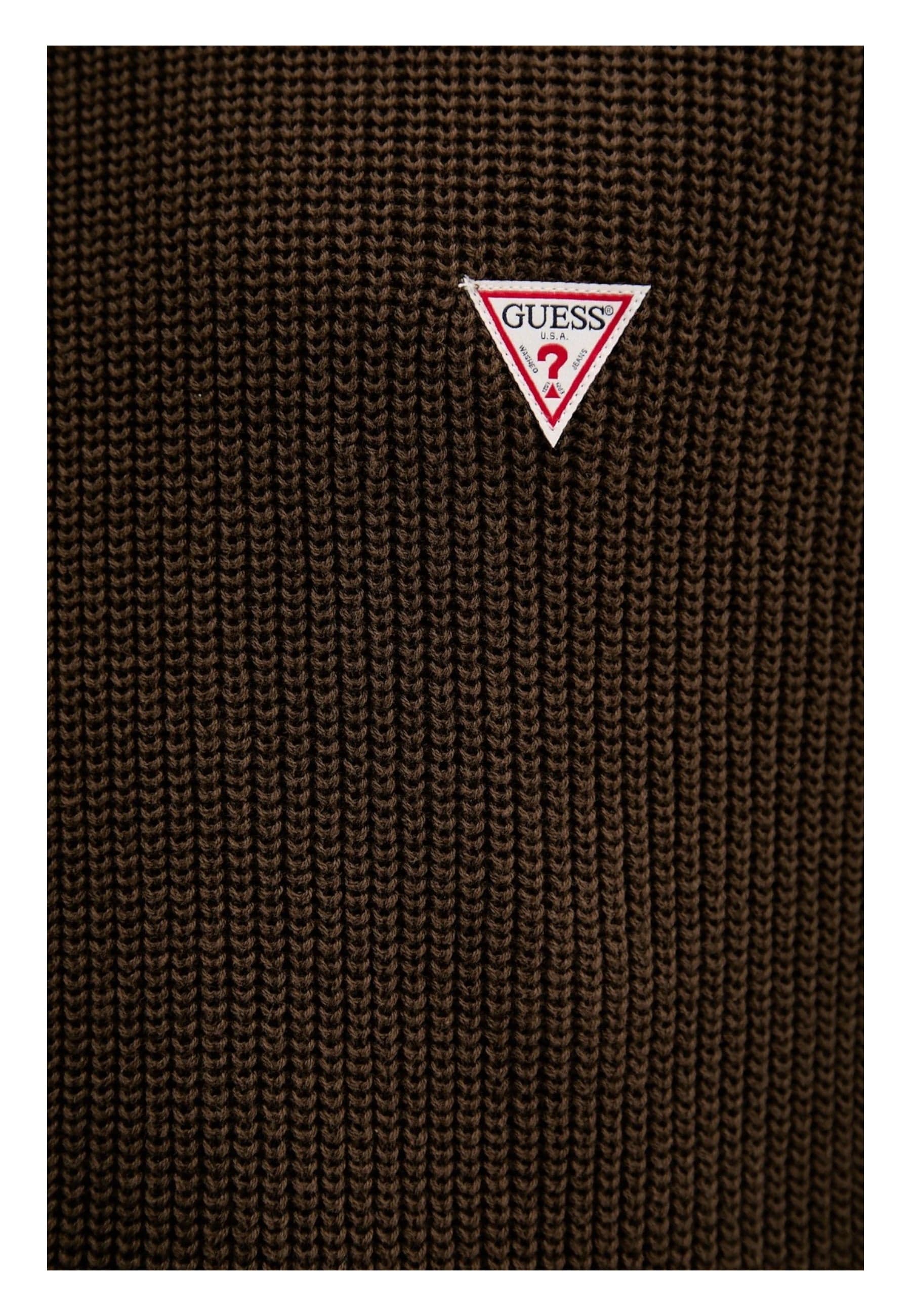 GUESS JEANS Maglione mini logo triangolo Adulto unisex Guess Jeans da uomo in Felpe senza cappuccio Drestige - Casamassima, commercioVirtuoso.it