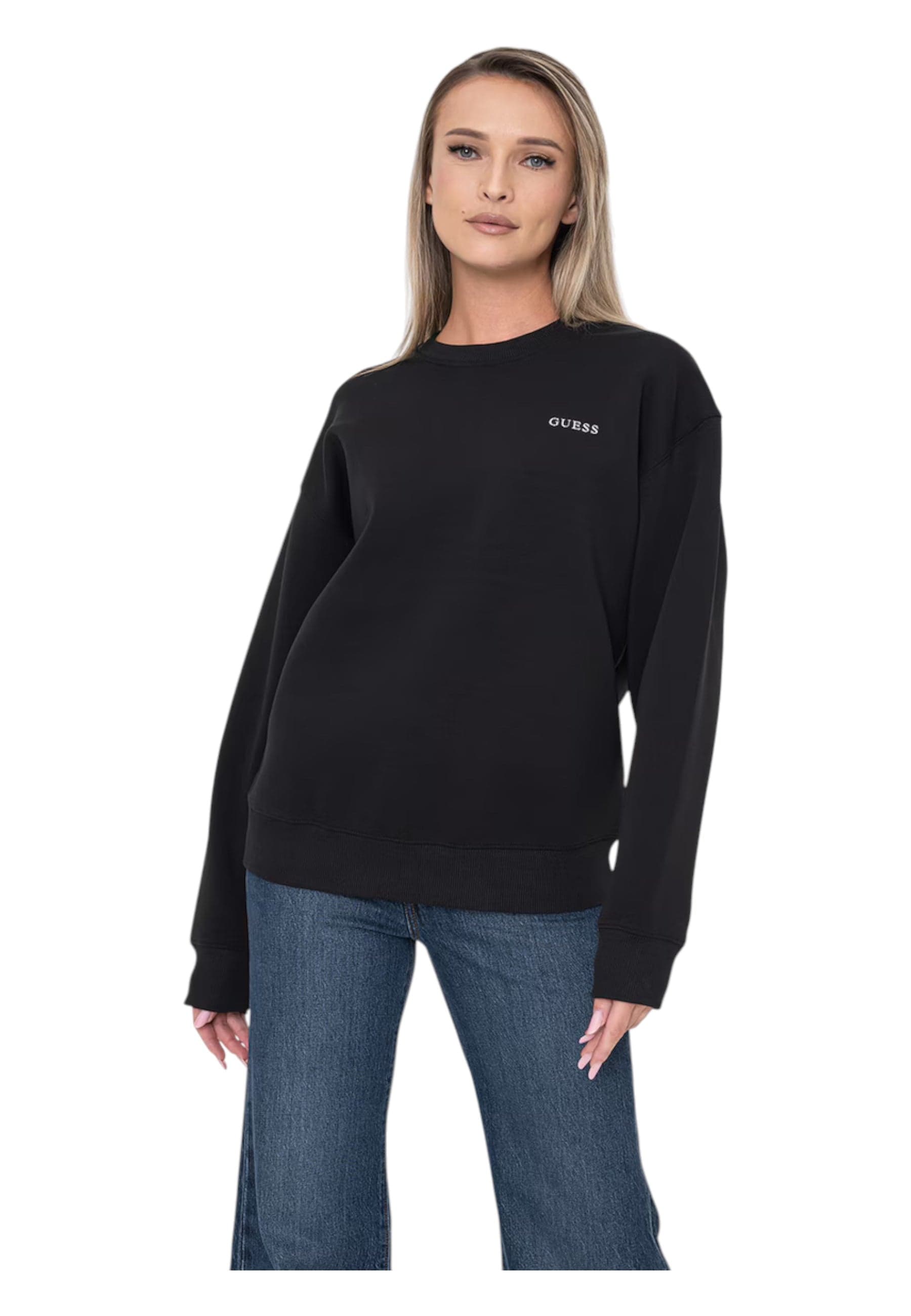 GUESS ACTIVEWEAR Felpa girocollo Donna Guess Activewear da donna in Felpe senza cappuccio Drestige - Casamassima, commercioVirtuoso.it