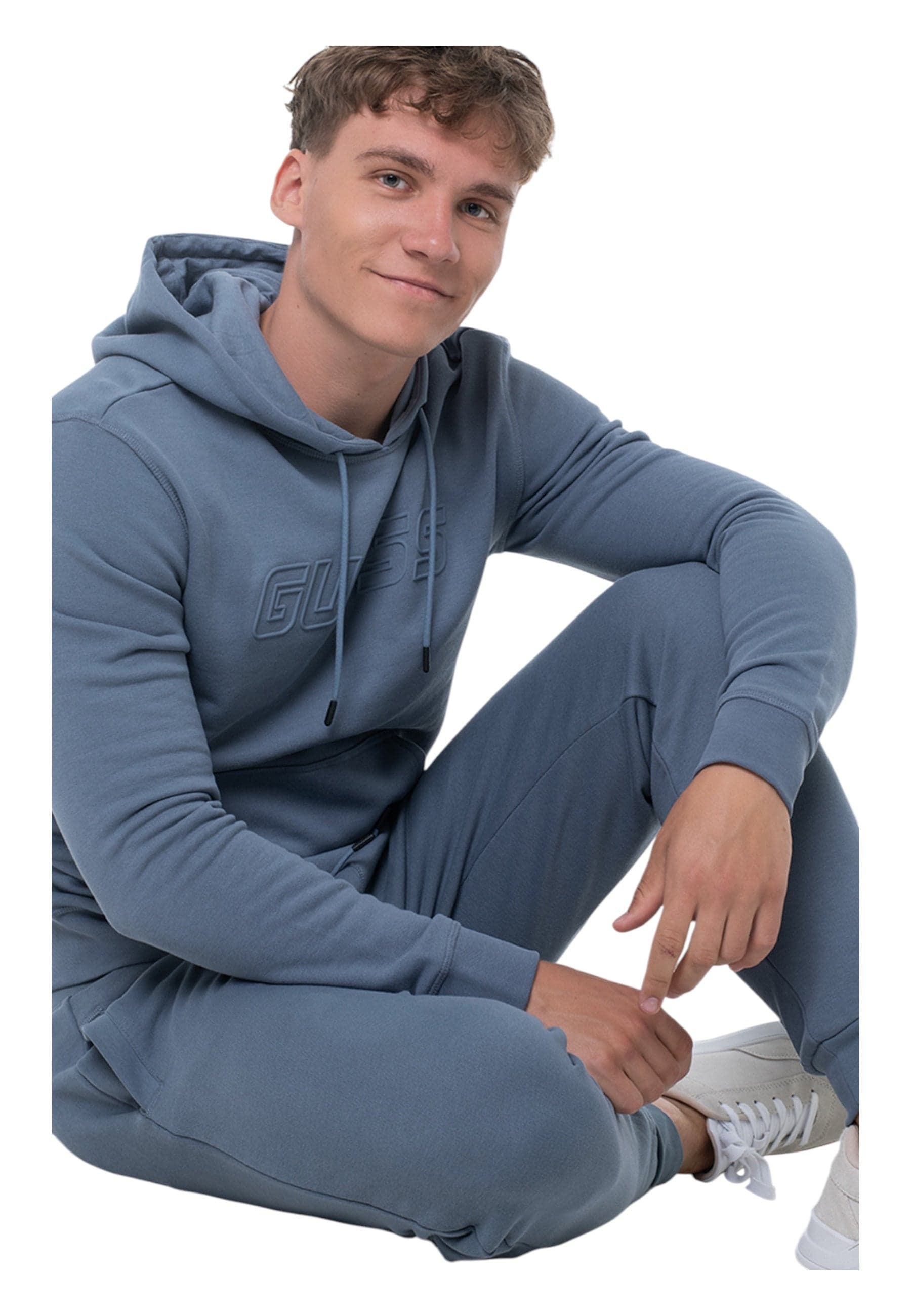 GUESS ACTIVEWEAR Felpa Regular Fit Uomo Guess Activewear da uomo in Felpe con cappuccio Drestige - Casamassima, commercioVirtuoso.it