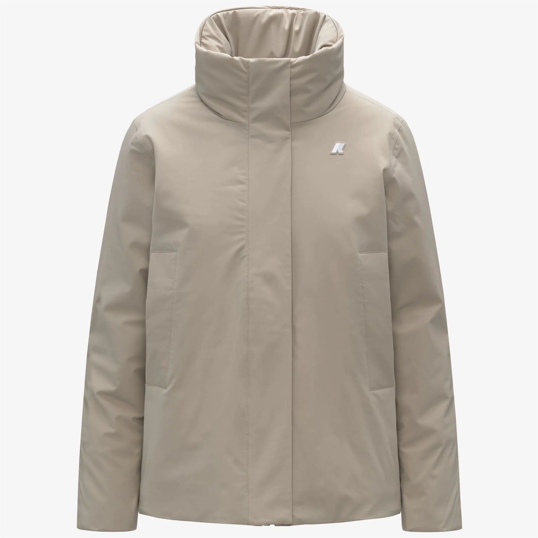 K-Way K-WAY Marletta st Warm Giacca Corto Calda beige Grigia con Aperture Regolabili K7125KW XP2 da donna in Giacche Drestige - Casamassima, commercioVirtuoso.it