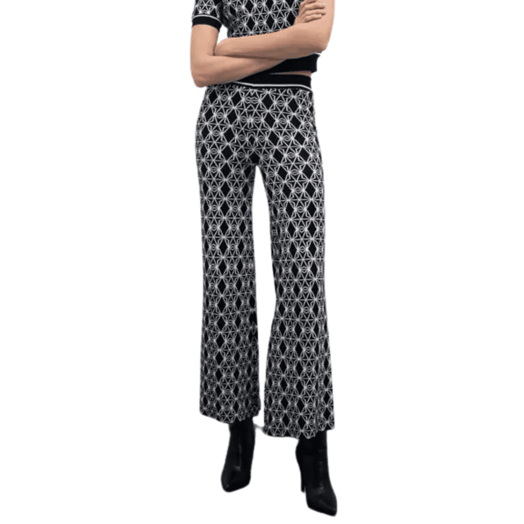 GOA GOA Goa Goa pantaloni jogger in maglia jacquard modello Chezzy con vita elasticizzata e polsini a costine da donna in Pantaloni da ginnastica Drestige - Casamassima, commercioVirtuoso.it