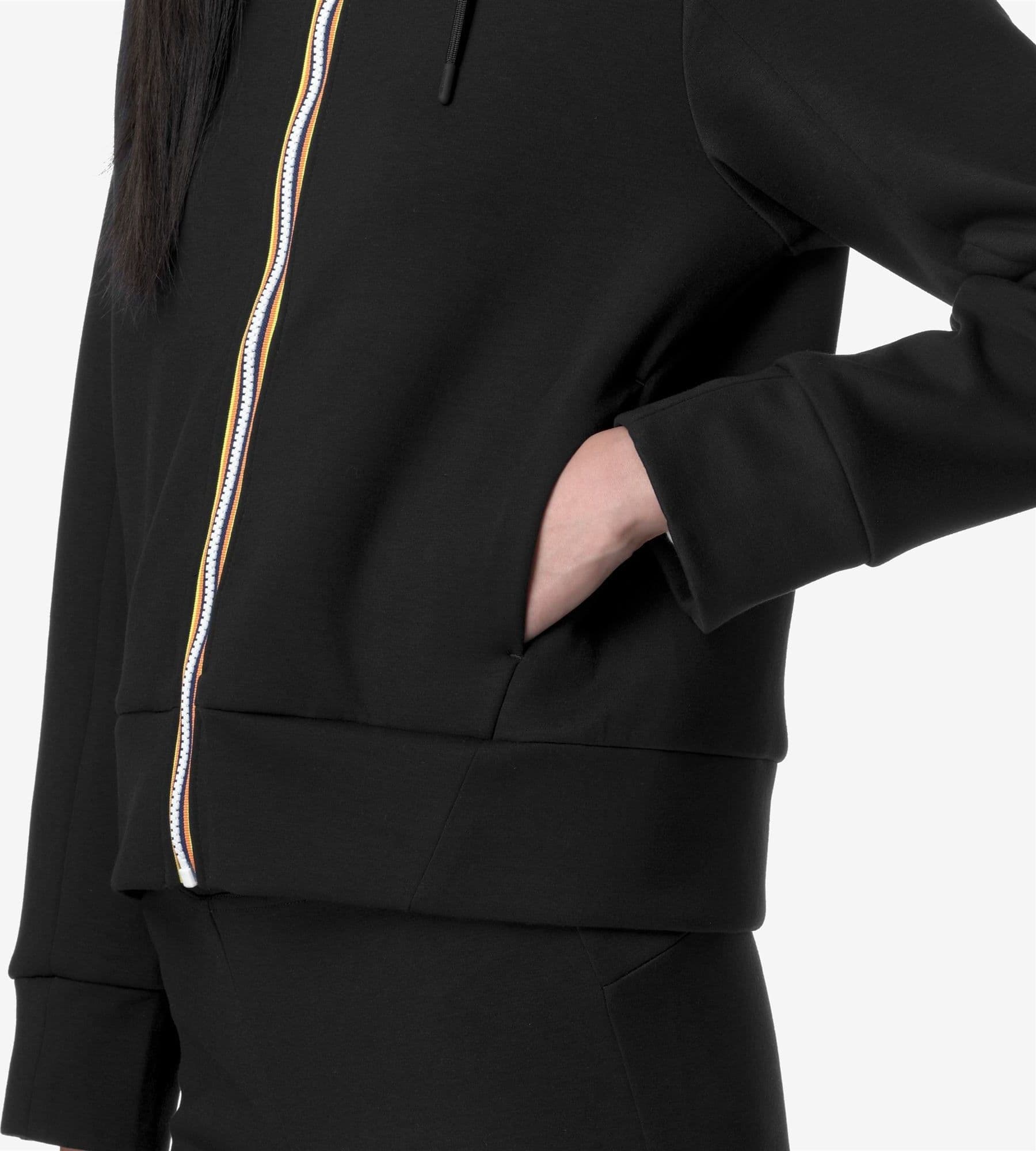 K-Way Giubbotto Donna k-way K2132CW-USY Nero da donna in Giacche Drestige - Casamassima, commercioVirtuoso.it