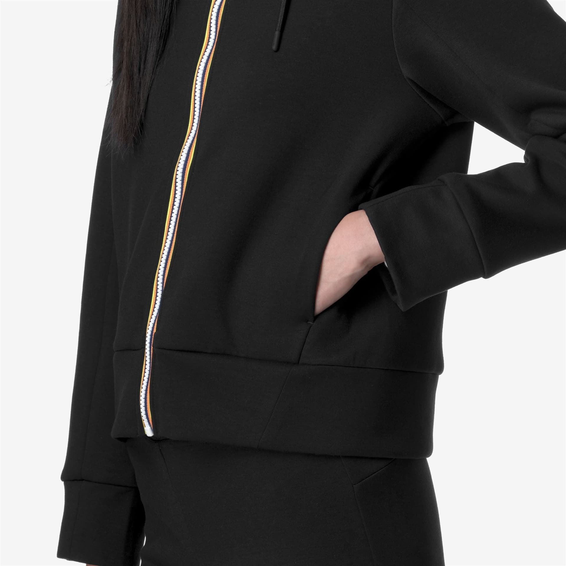 K-Way Giubbotto Donna k-way K2132CW-USY Nero da donna in Giacche Drestige - Casamassima, commercioVirtuoso.it