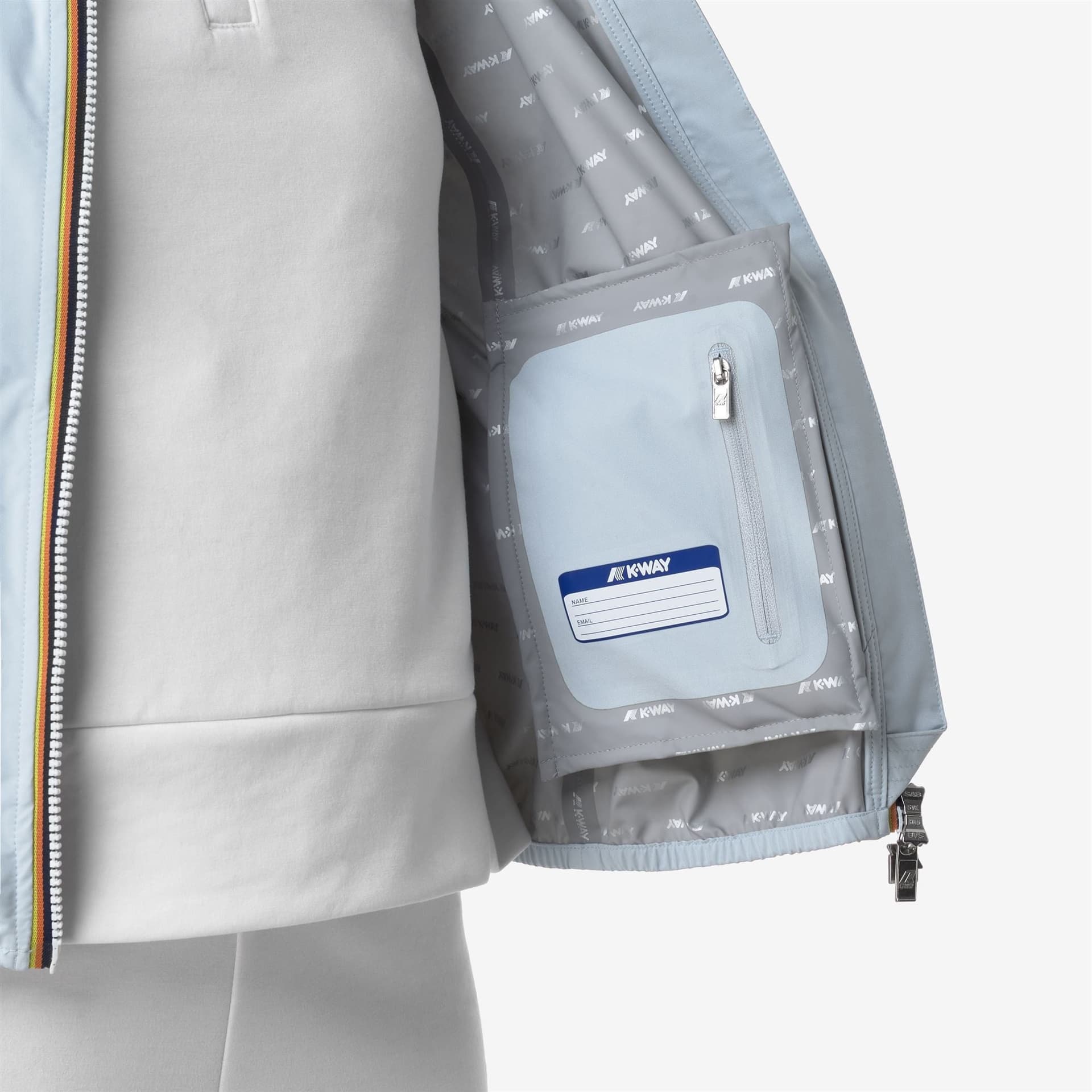 K-Way LILY STRETCH DOT Donna k-way K5127LW-121 Azzurro da donna in Giacche Drestige - Casamassima, commercioVirtuoso.it